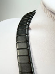 Sobral - Preto "Tupi" Black Resin Necklace ( 004853 )