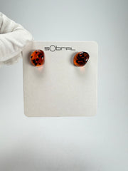 Sobral - Amber "Xenia" Resin Earrings ( 004447 )