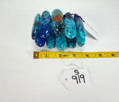 Sobral - Noite Estrelada "Leaf" Elasticated Resin Bracelet ( 005520 )