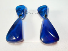 Sobral - Mix 2023 "Cusco" Royal Cristial Resin Clip On Earrings ( 001417 )