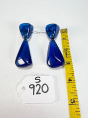 Sobral - Mix 2023 "Cusco" Royal Cristial Resin Clip On Earrings ( 001417 )