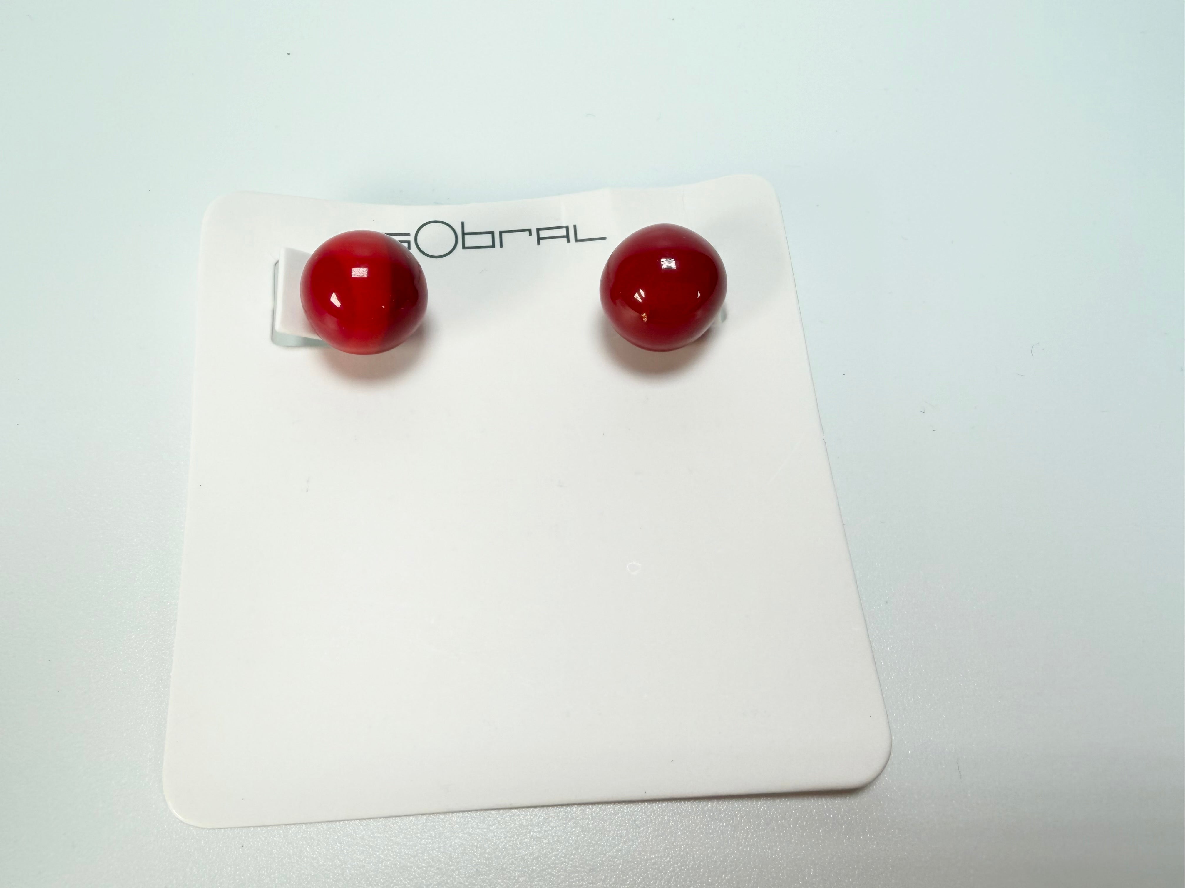Sobral - Planets "Orbitalis" Marte Resin Earrings ( 005456 )