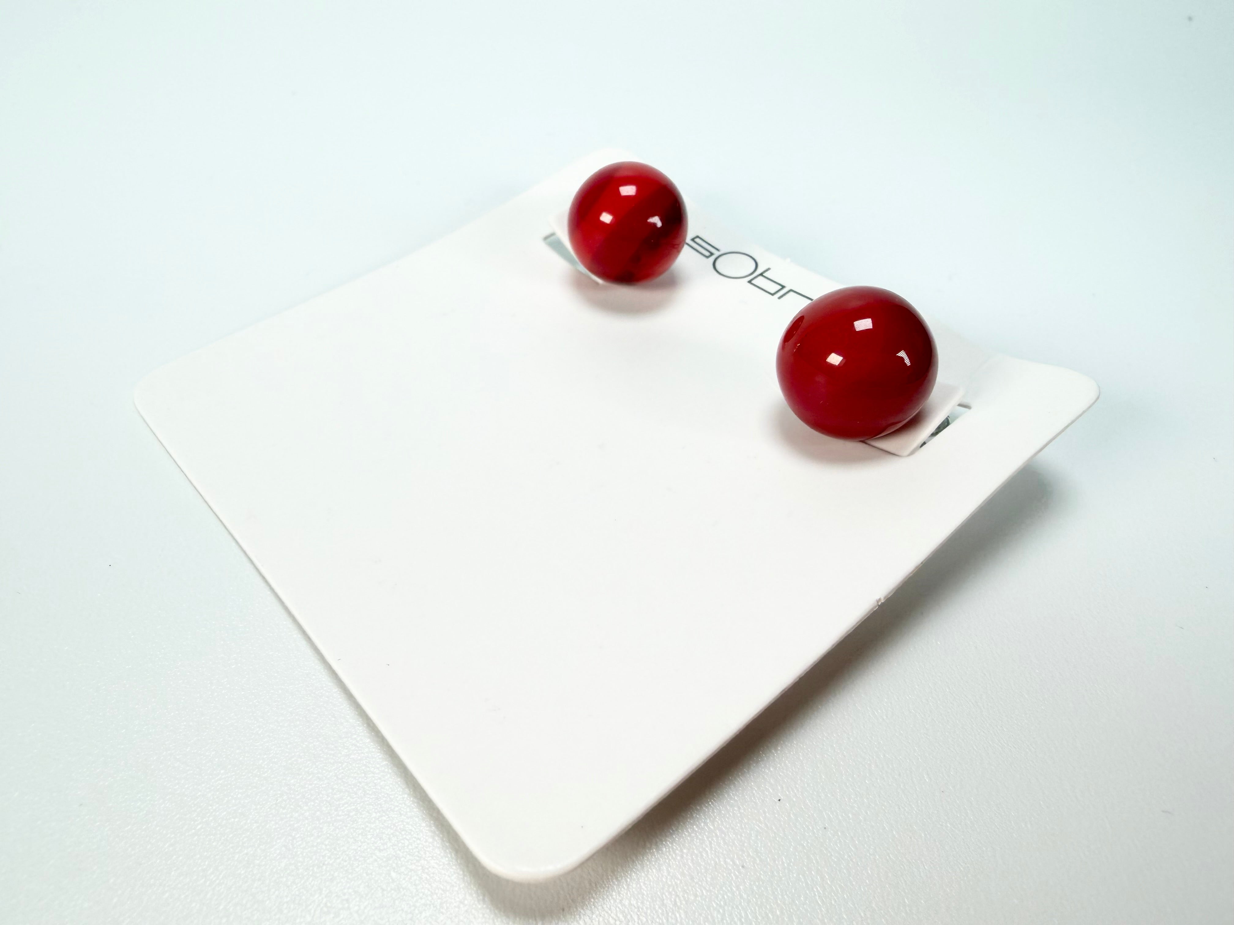 Sobral - Planets "Orbitalis" Marte Resin Earrings ( 005456 )