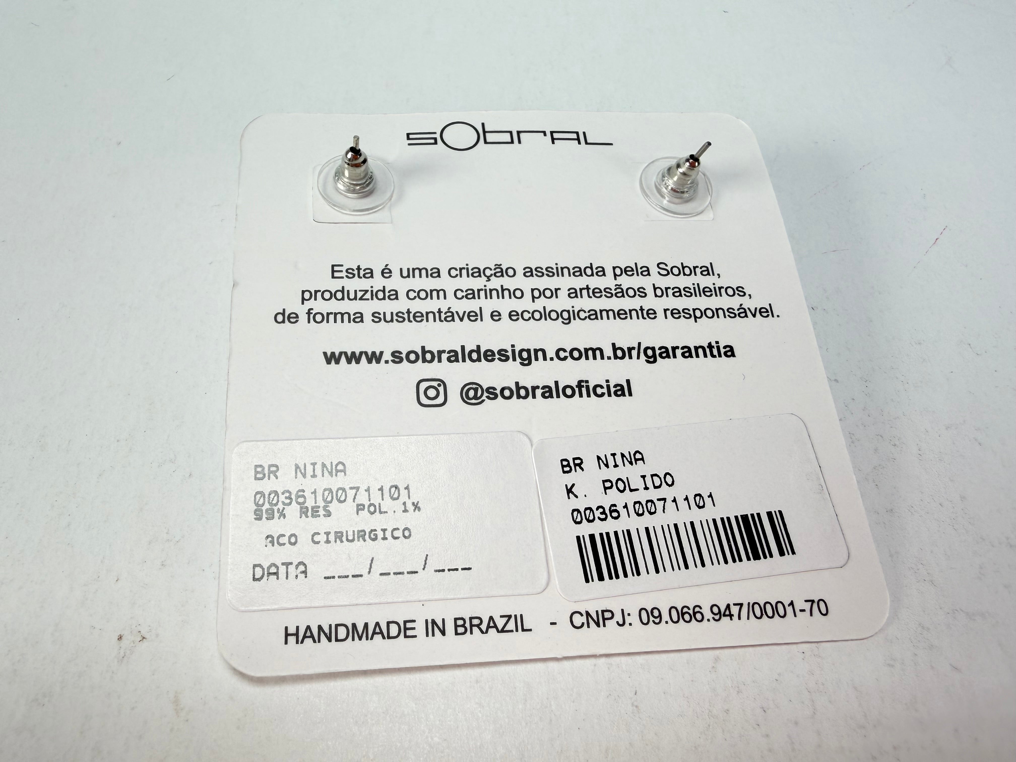 Sobral - Multi-Colour "Nina" K Resin Earrings ( 003610 )