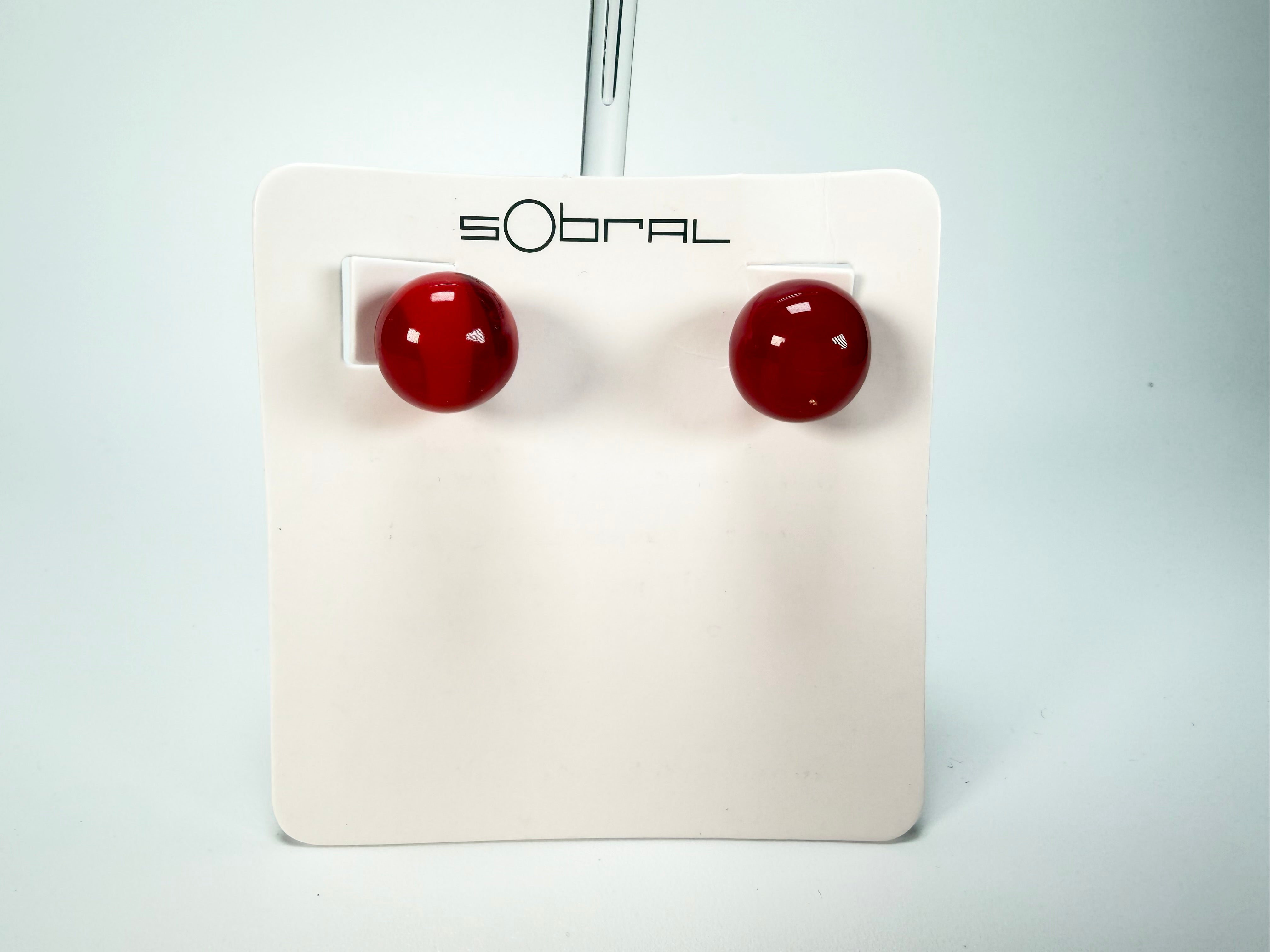 Sobral - Planets "Orbitalis" Marte Resin Earrings ( 005456 )