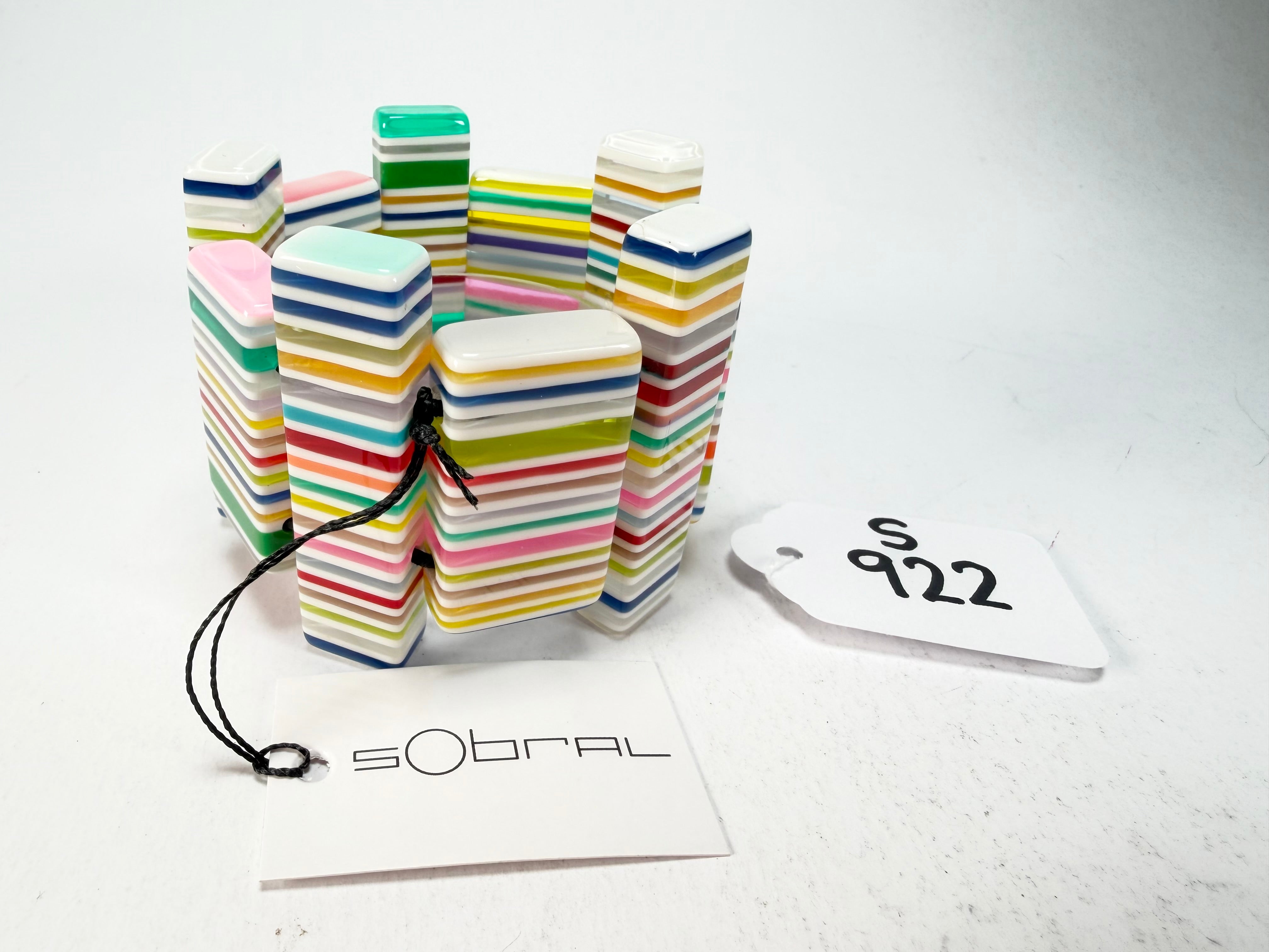 Sobral - Candy Pop "Dulcora" Elasticated Resin Bracelet ( 005399 )