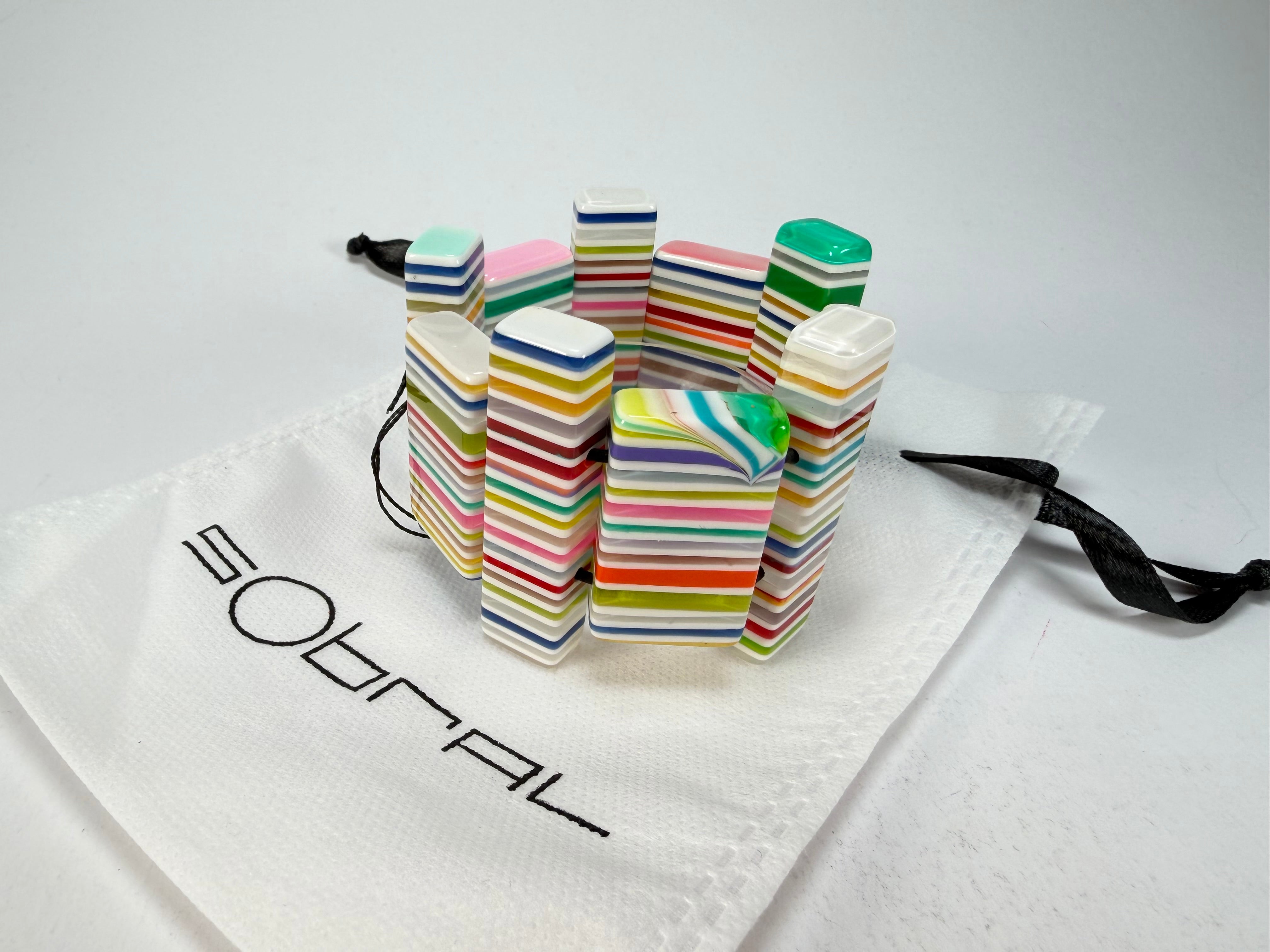 Sobral - Candy Pop "Dulcora" Elasticated Resin Bracelet ( 005399 )