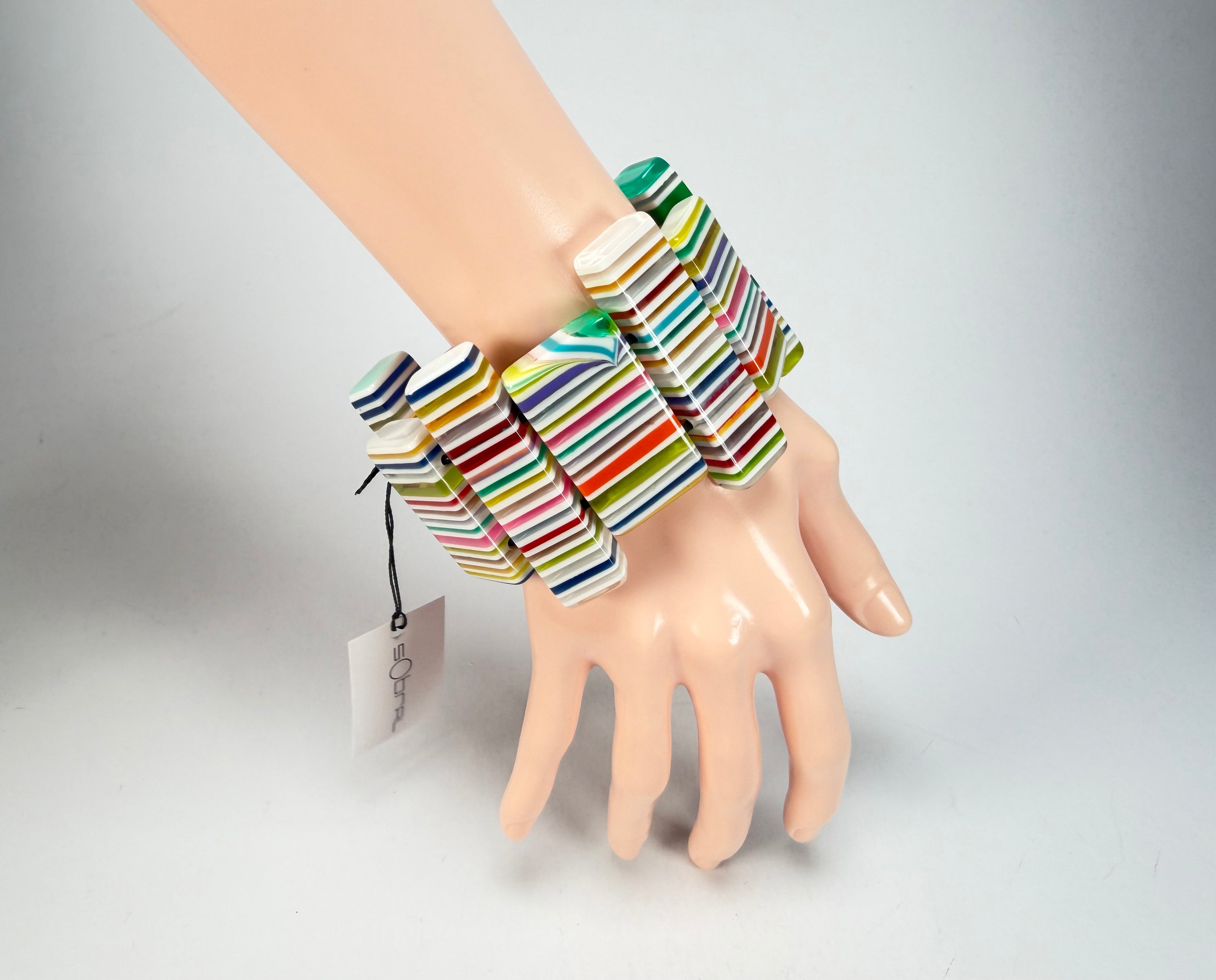 Sobral - Candy Pop "Dulcora" Elasticated Resin Bracelet ( 005399 )