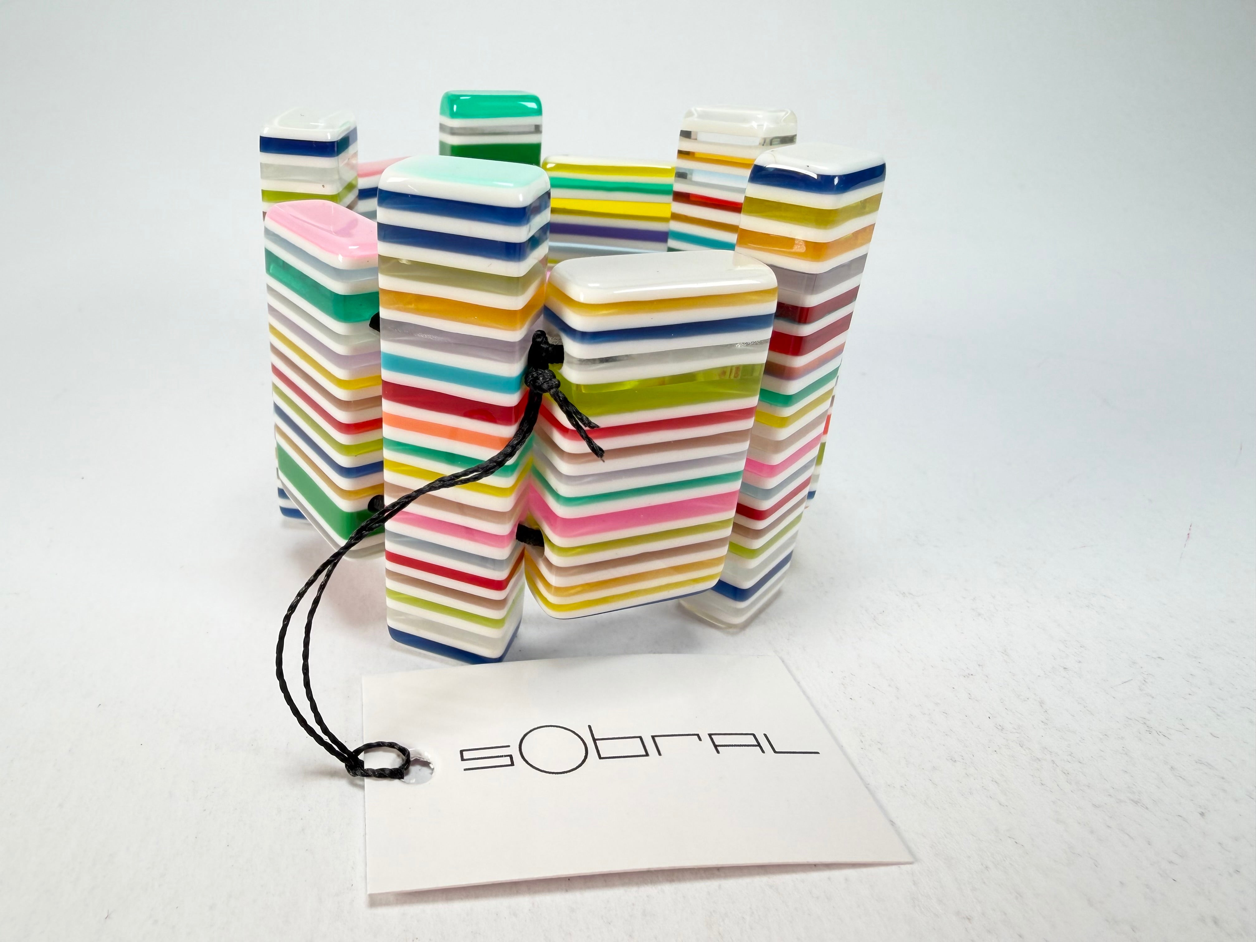Sobral - Candy Pop "Dulcora" Elasticated Resin Bracelet ( 005399 )