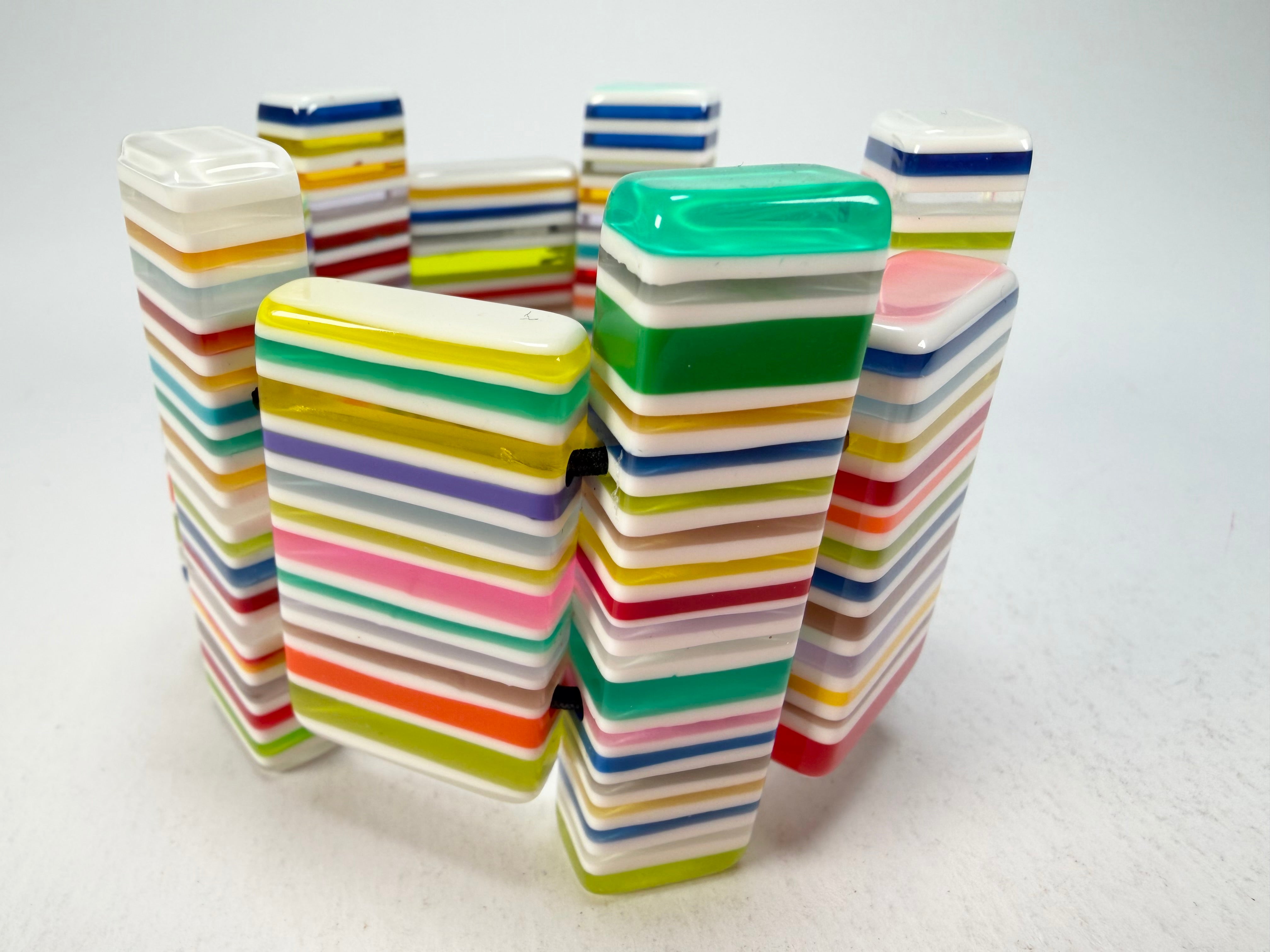 Sobral - Candy Pop "Dulcora" Elasticated Resin Bracelet ( 005399 )