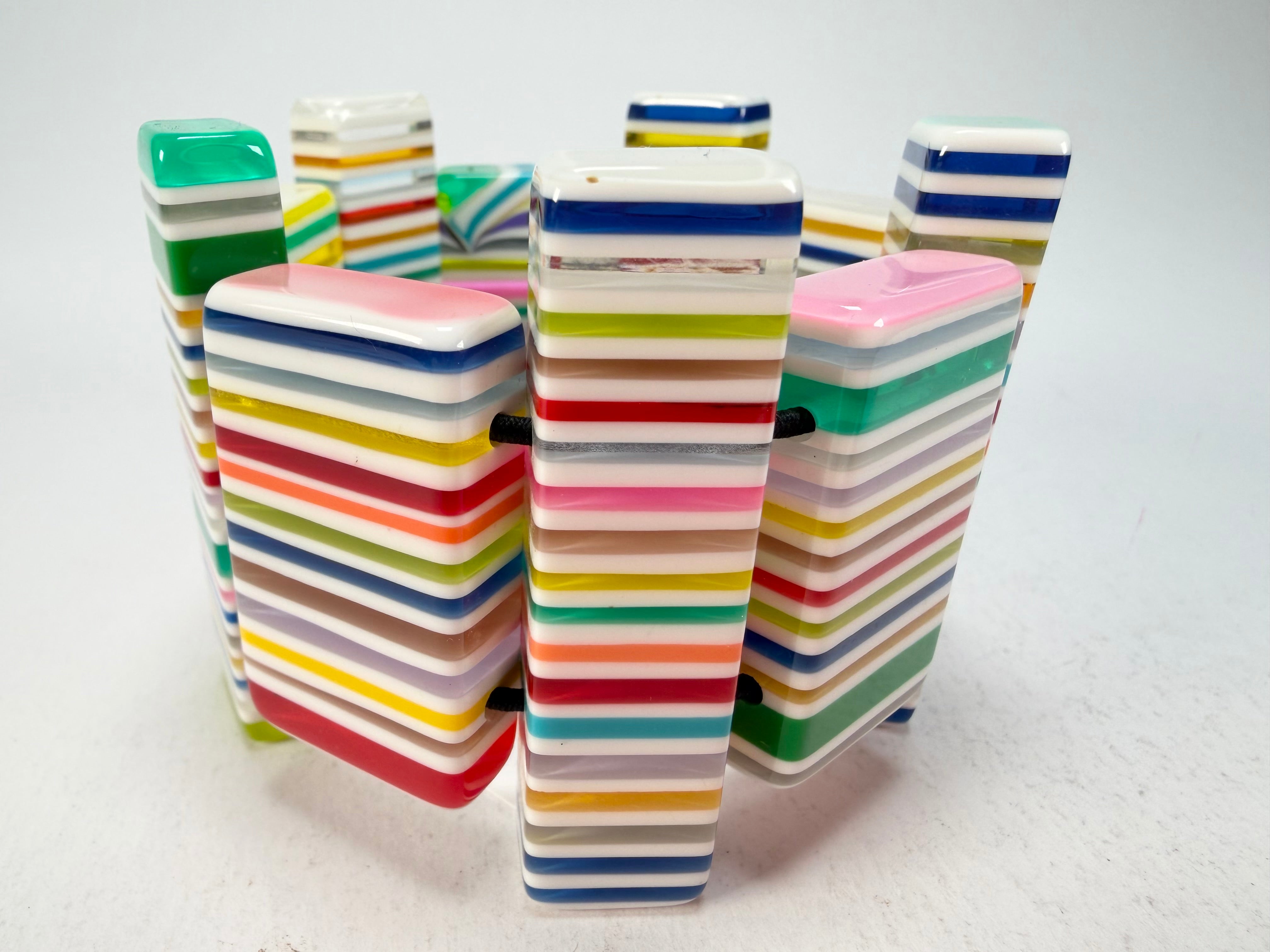 Sobral - Candy Pop "Dulcora" Elasticated Resin Bracelet ( 005399 )