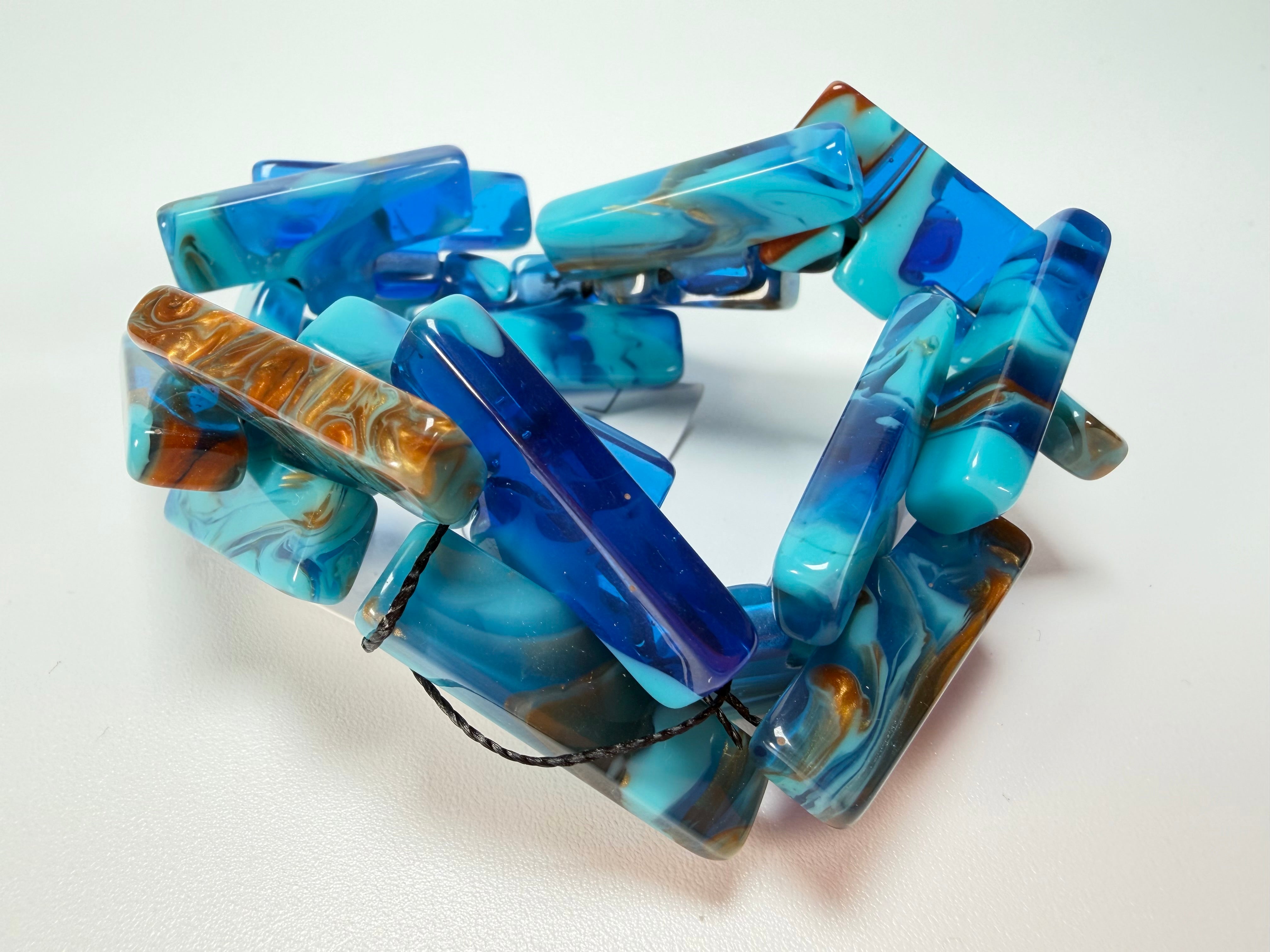 Sobral - Noite Estrelada "1WJP" Elasticated Resin Bracelet ( 003882 )