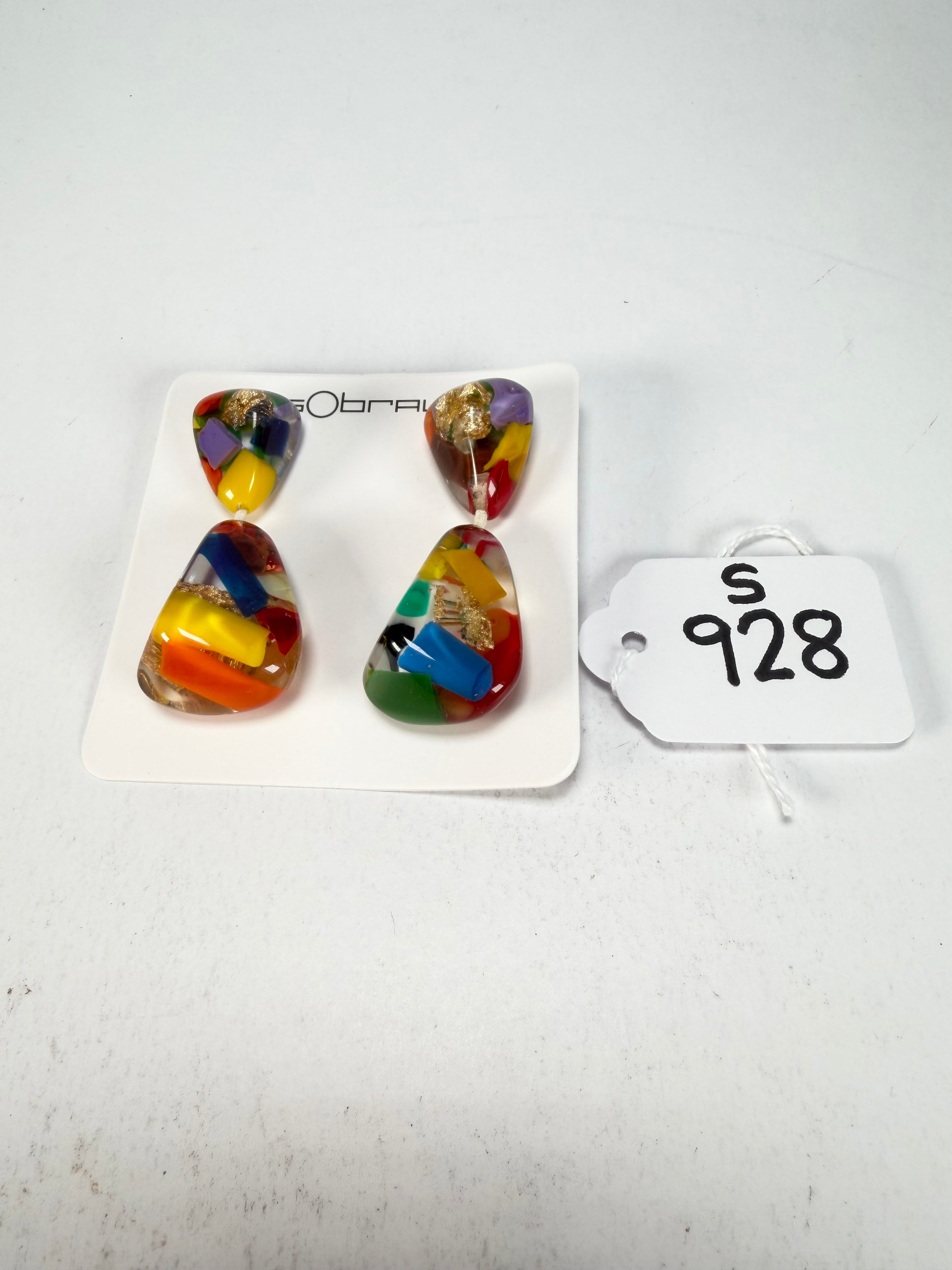 Sobral - Past Present "Duplo Sentido" Resin Earrings ( 003601 )