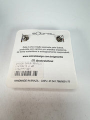 Sobral - Past Present "Duplo Sentido" Resin Earrings ( 003601 )