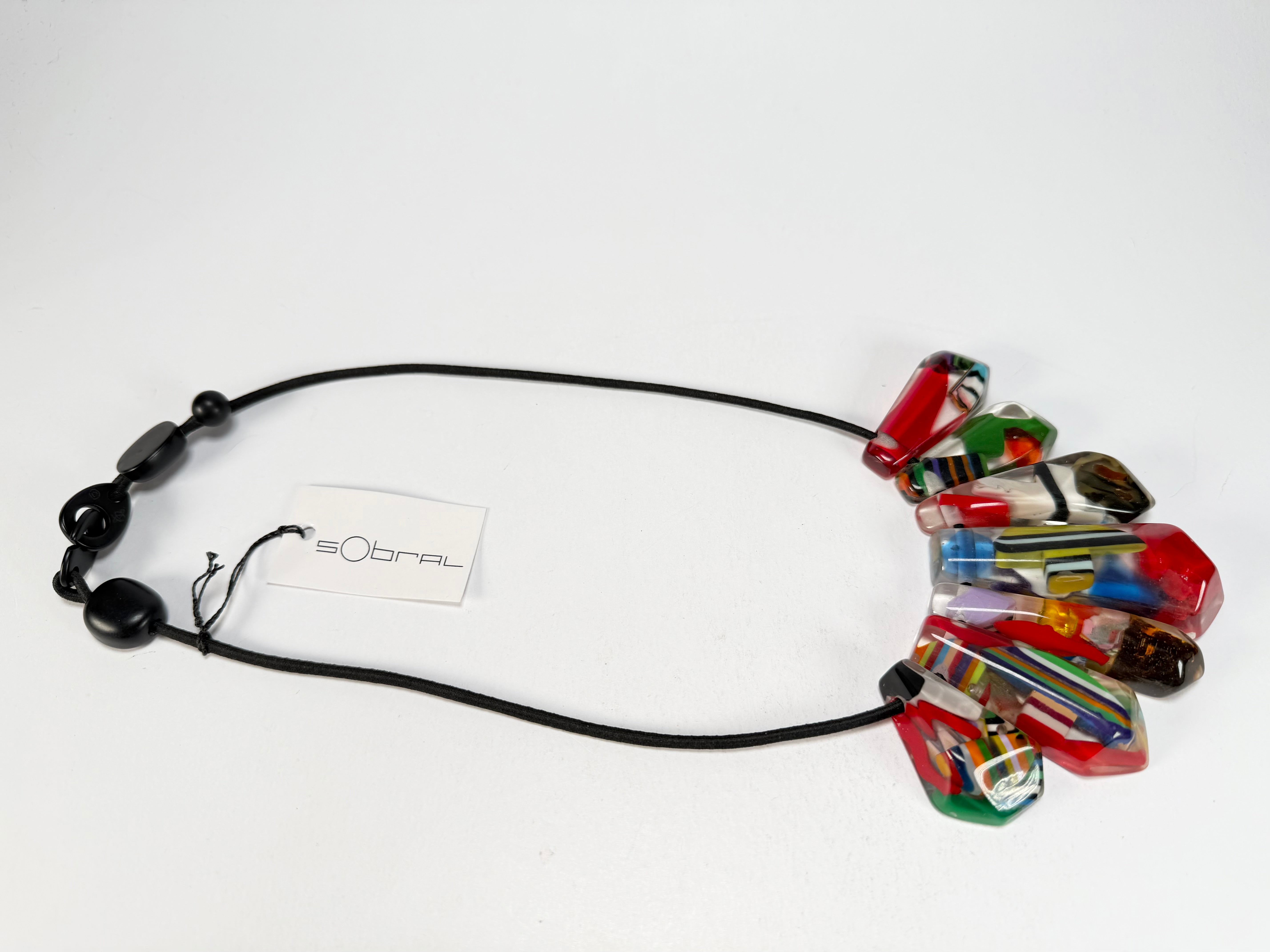 Sobral - Past Present "Acontecencias" Resin Necklace ( 004601 )