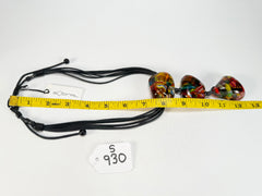 Sobral - Past Present "Cusco" Resin Necklace ( 001614 )