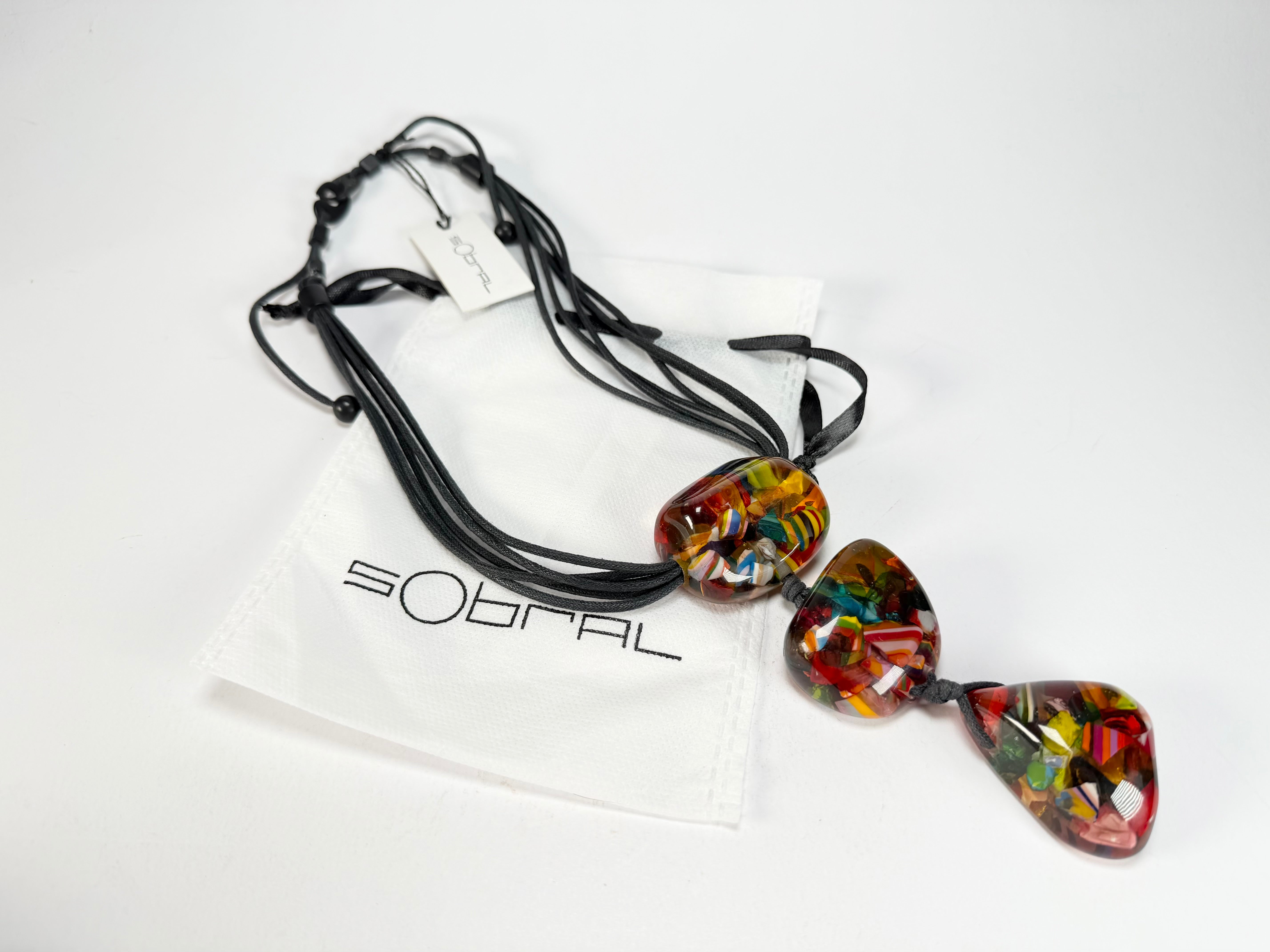 Sobral - Past Present "Cusco" Resin Necklace ( 001614 )