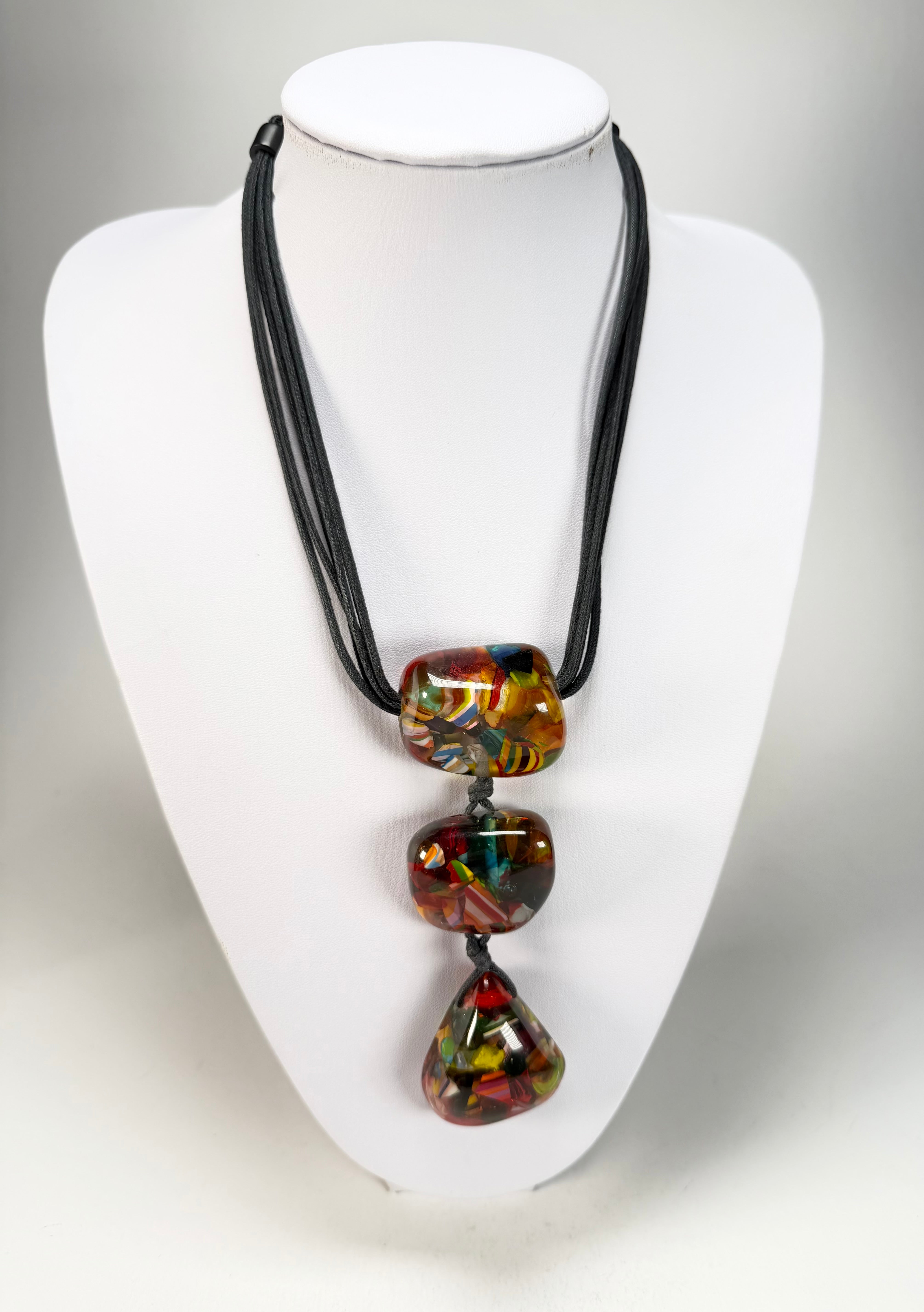 Sobral - Past Present "Cusco" Resin Necklace ( 001614 )