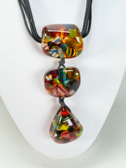 Sobral - Past Present "Cusco" Resin Necklace ( 001614 )
