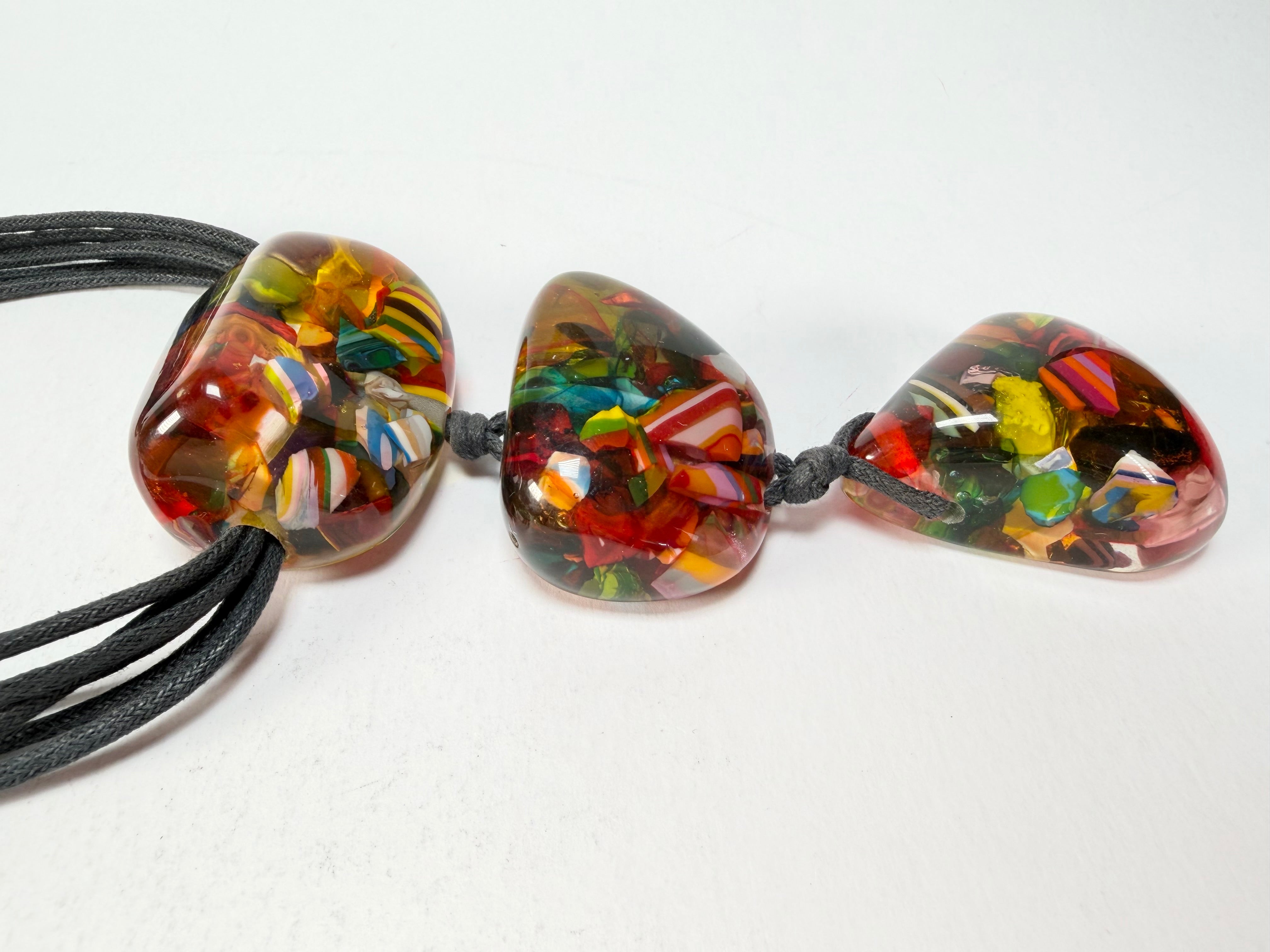 Sobral - Past Present "Cusco" Resin Necklace ( 001614 )