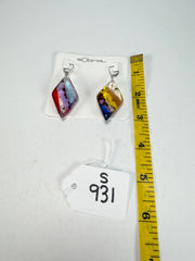 Sobral - Sobralita "Atelie" Studio Creation Resin Earrings ( 000000 )
