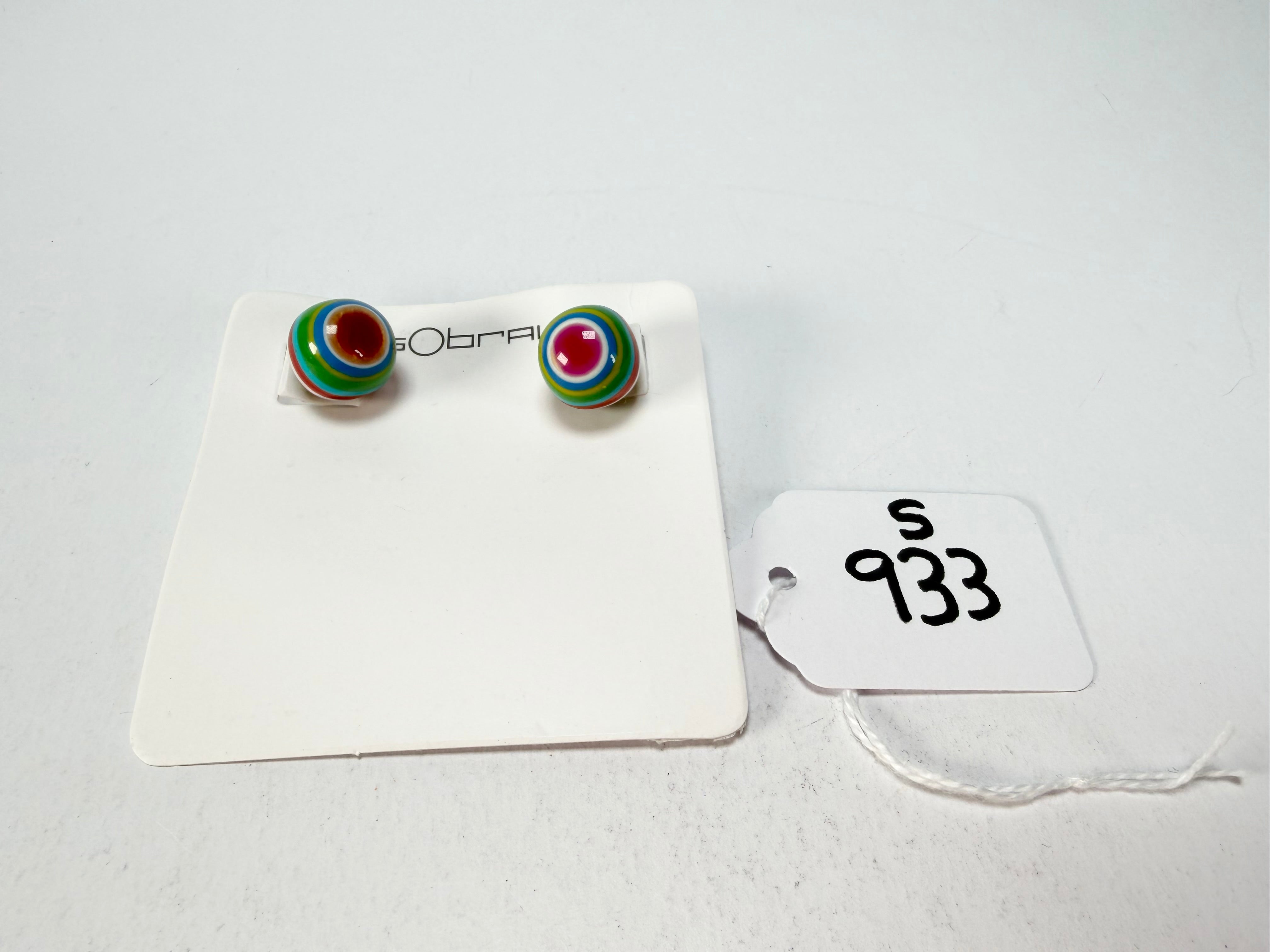 Sobral - Pop Art "Orbitalis" Resin Earrings ( 005456 )