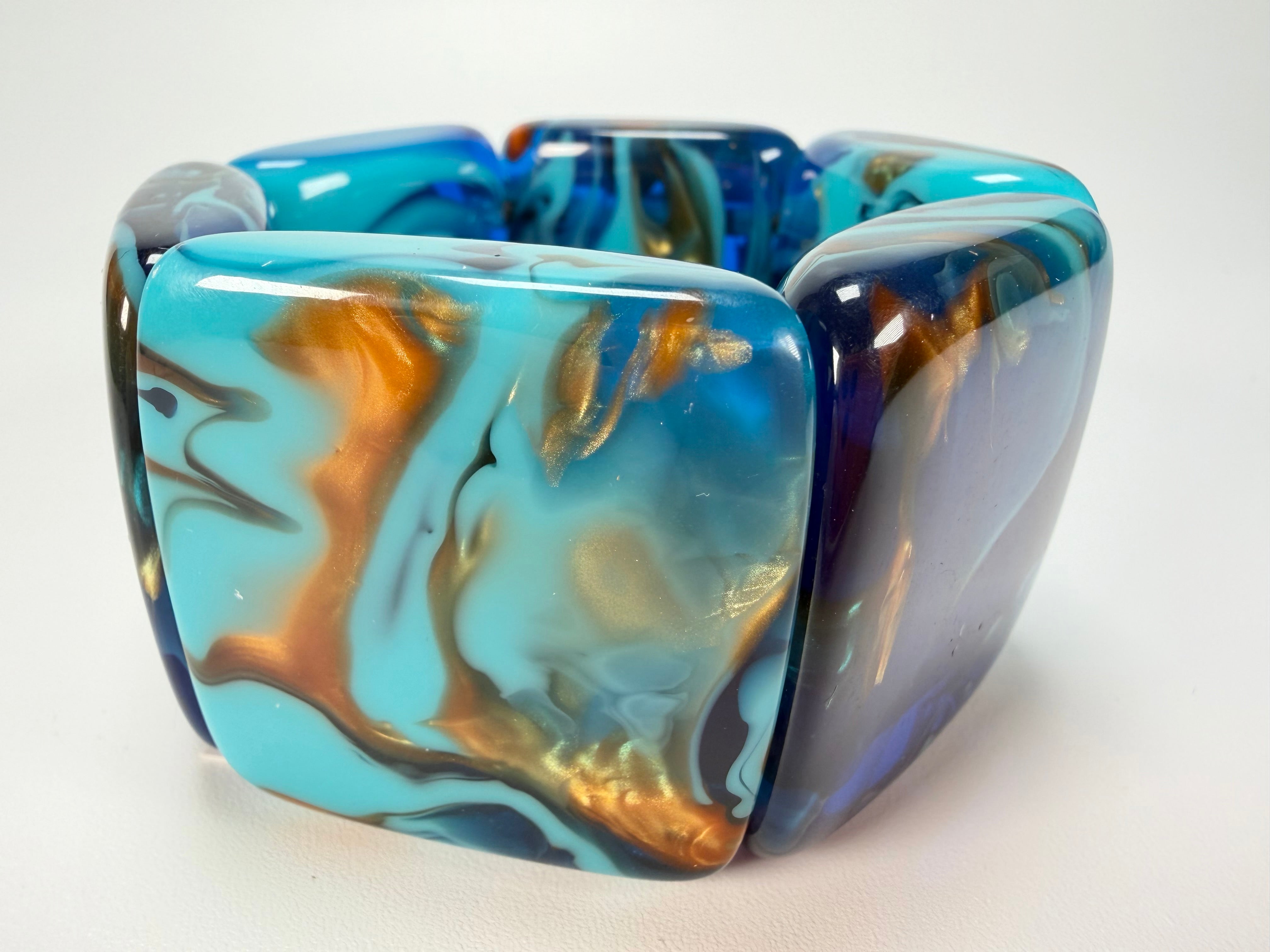 Sobral - Noite Estrelada "Margo" Resin Bracelet ( 005443 )