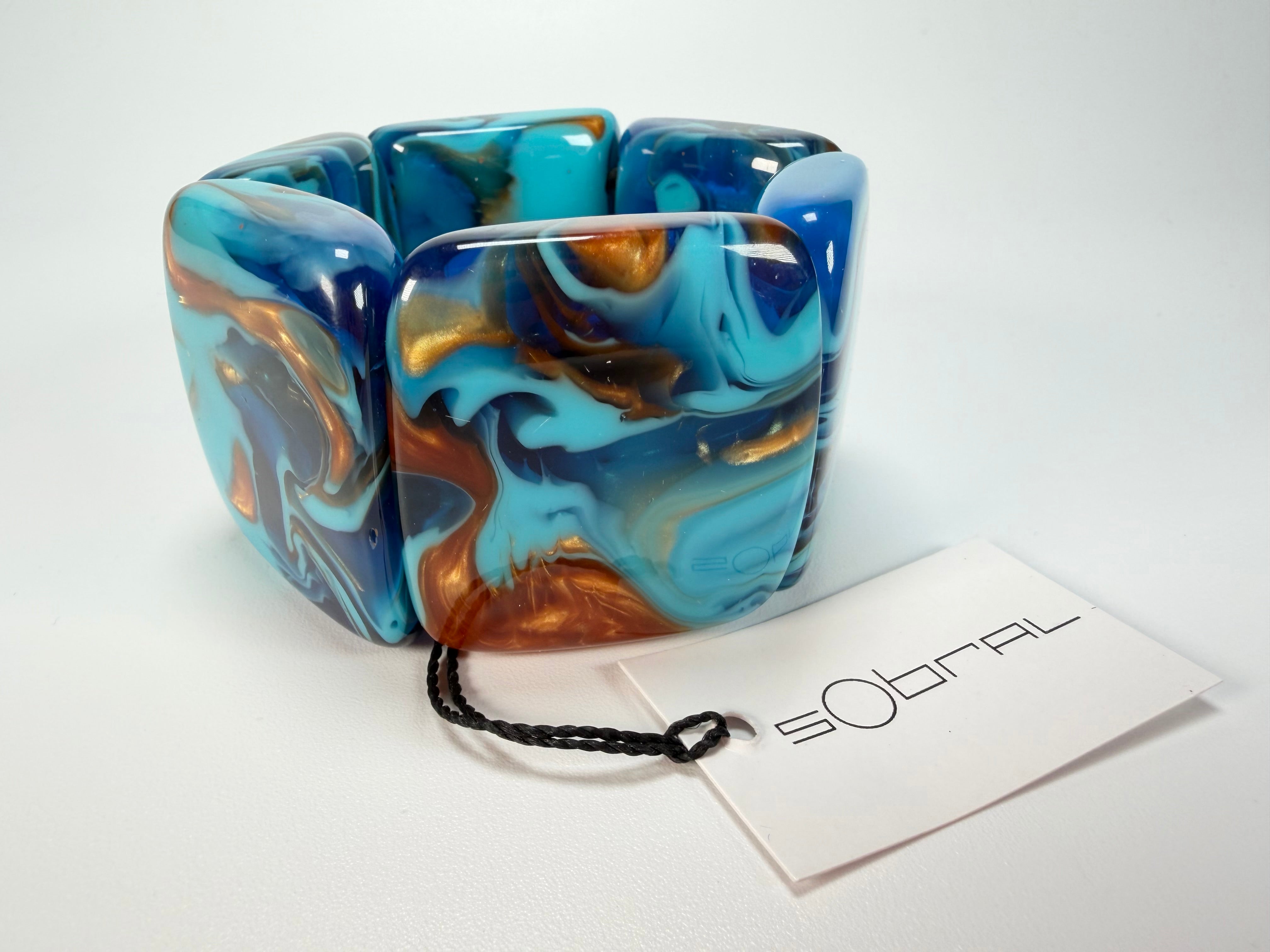 Sobral - Noite Estrelada "Margo" Resin Bracelet ( 005443 )