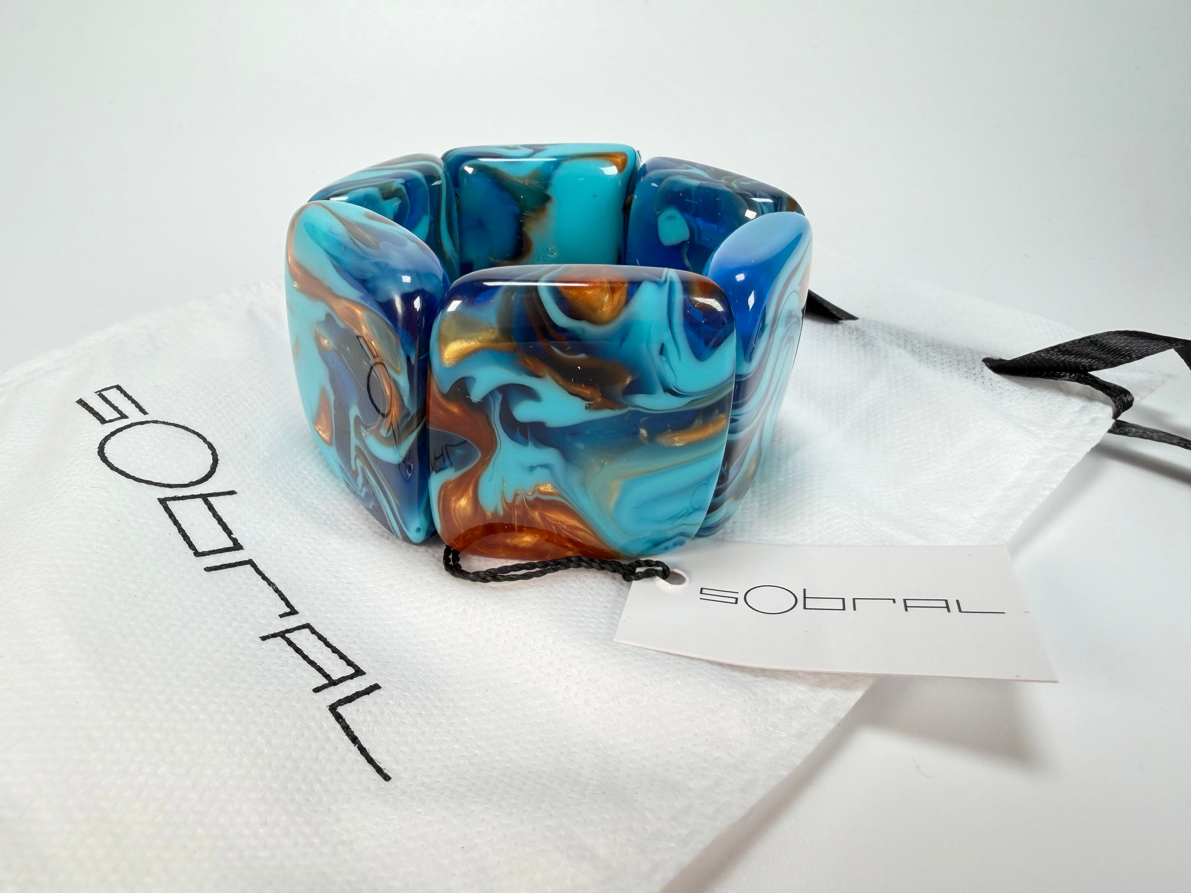 Sobral - Noite Estrelada "Margo" Resin Bracelet ( 005443 )