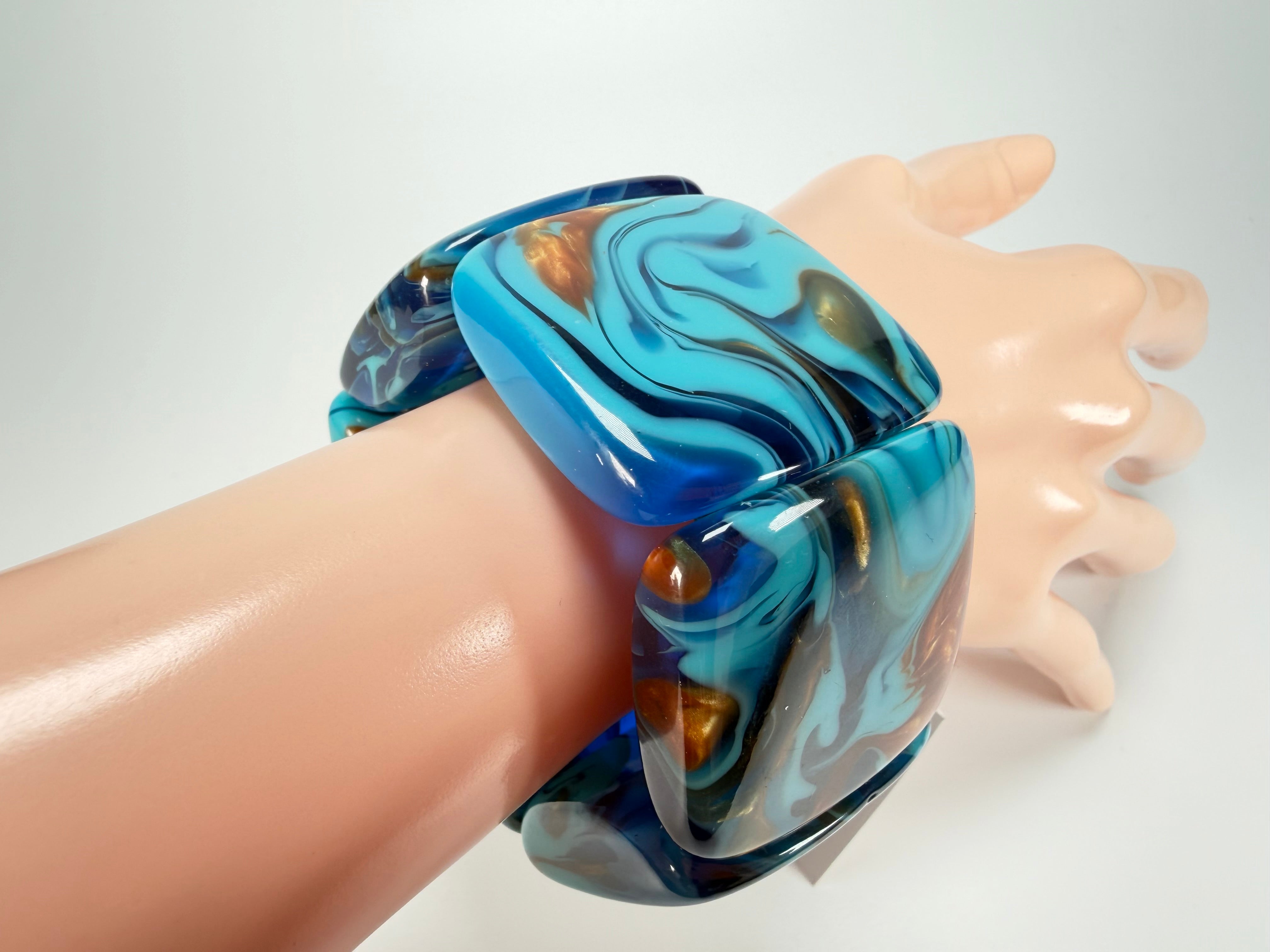 Sobral - Noite Estrelada "Margo" Resin Bracelet ( 005443 )