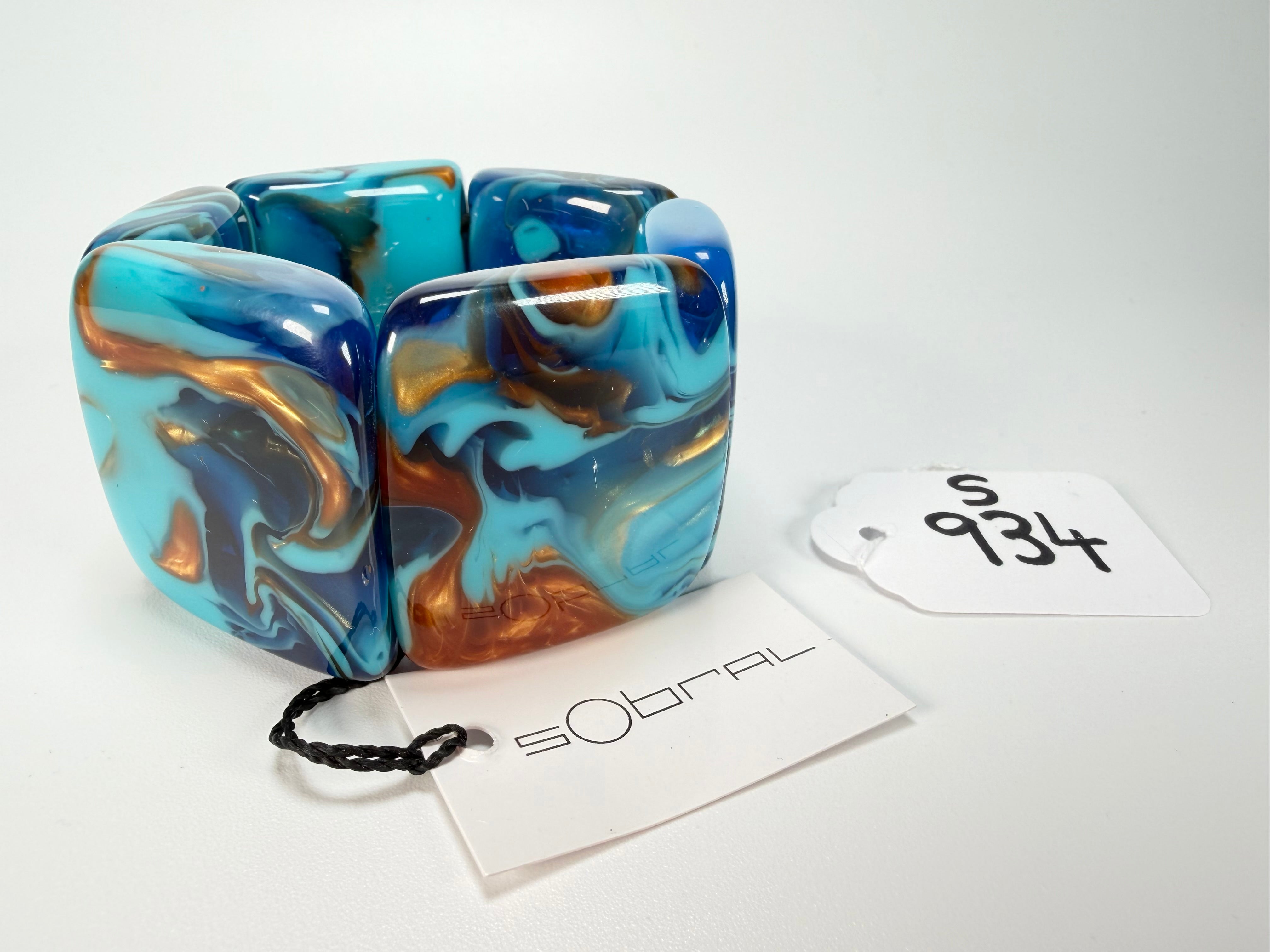 Sobral - Noite Estrelada "Margo" Resin Bracelet ( 005443 )