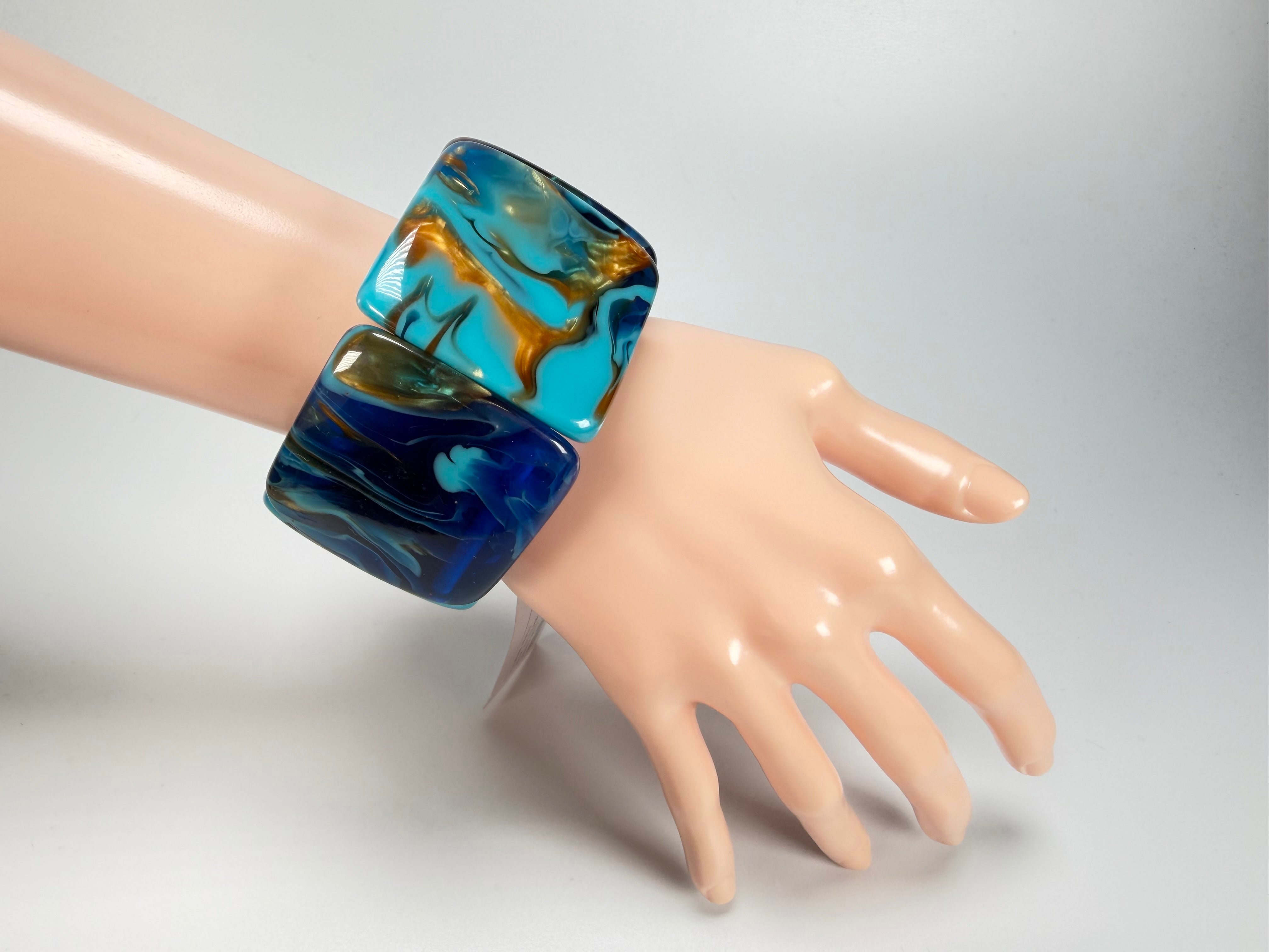 Sobral - Noite Estrelada "Margo" Resin Bracelet ( 005443 )