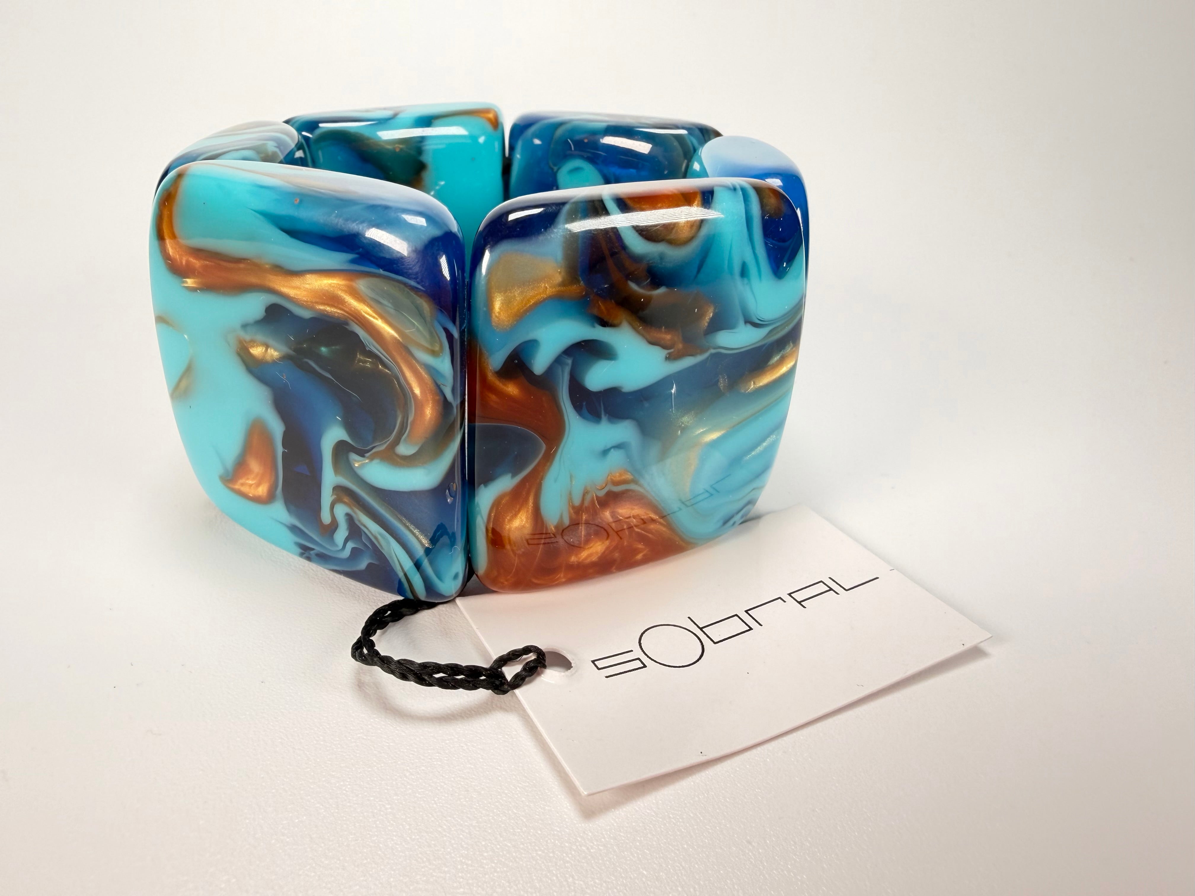 Sobral - Noite Estrelada "Margo" Resin Bracelet ( 005443 )