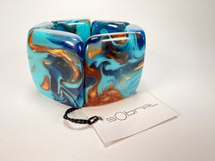 Sobral - Noite Estrelada "Margo" Resin Bracelet ( 005443 )