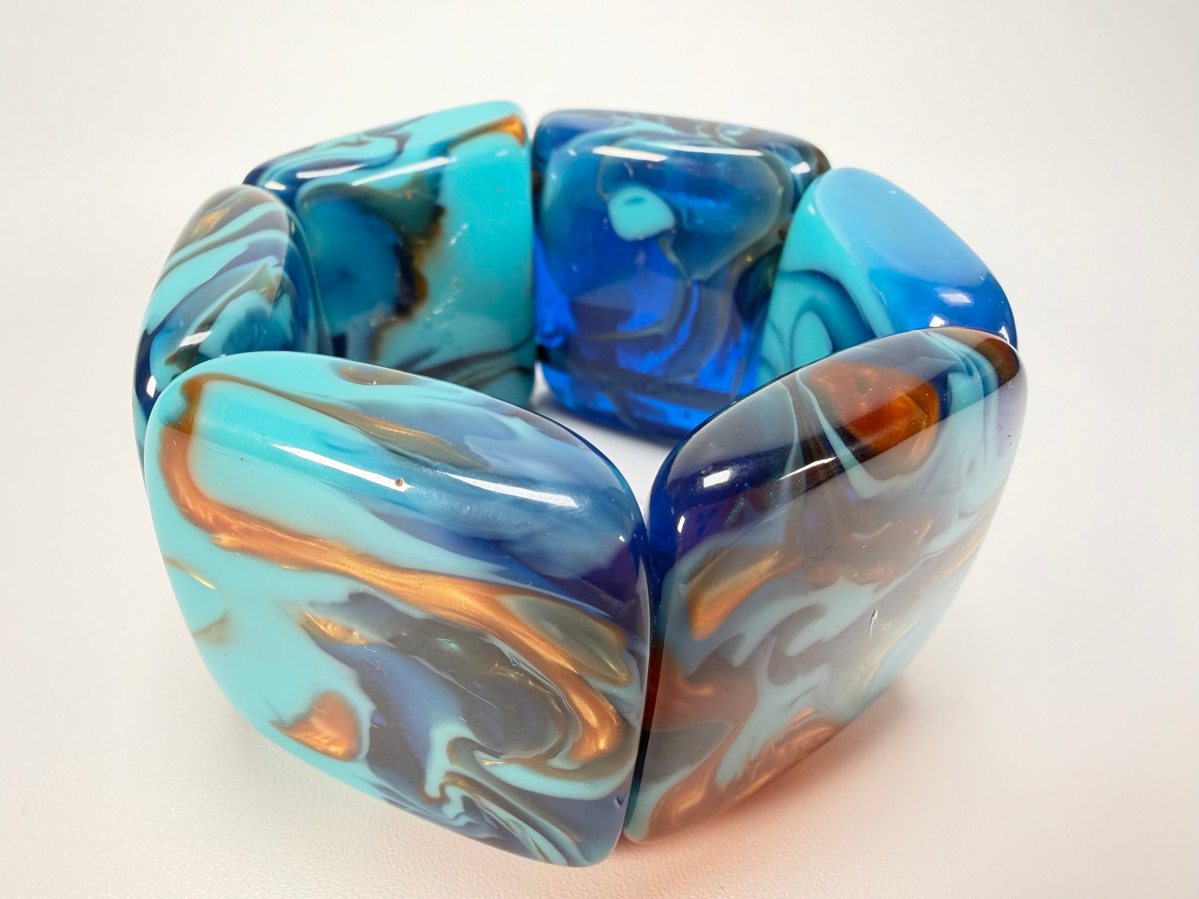 Sobral - Noite Estrelada "Margo" Resin Bracelet ( 005443 )