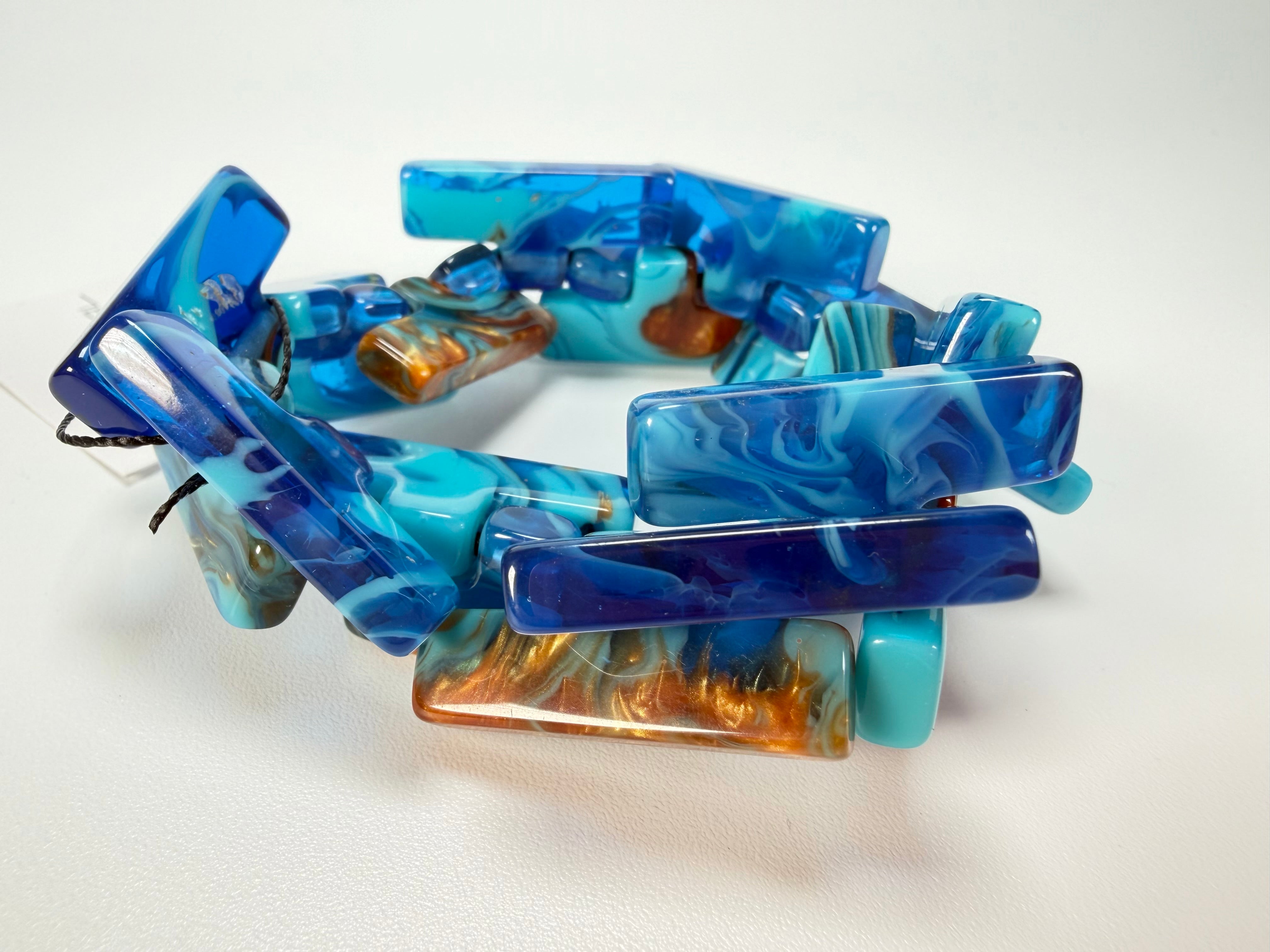 Sobral - Noite Estrelada "1WJP" Elasticated Resin Bracelet ( 003882 )