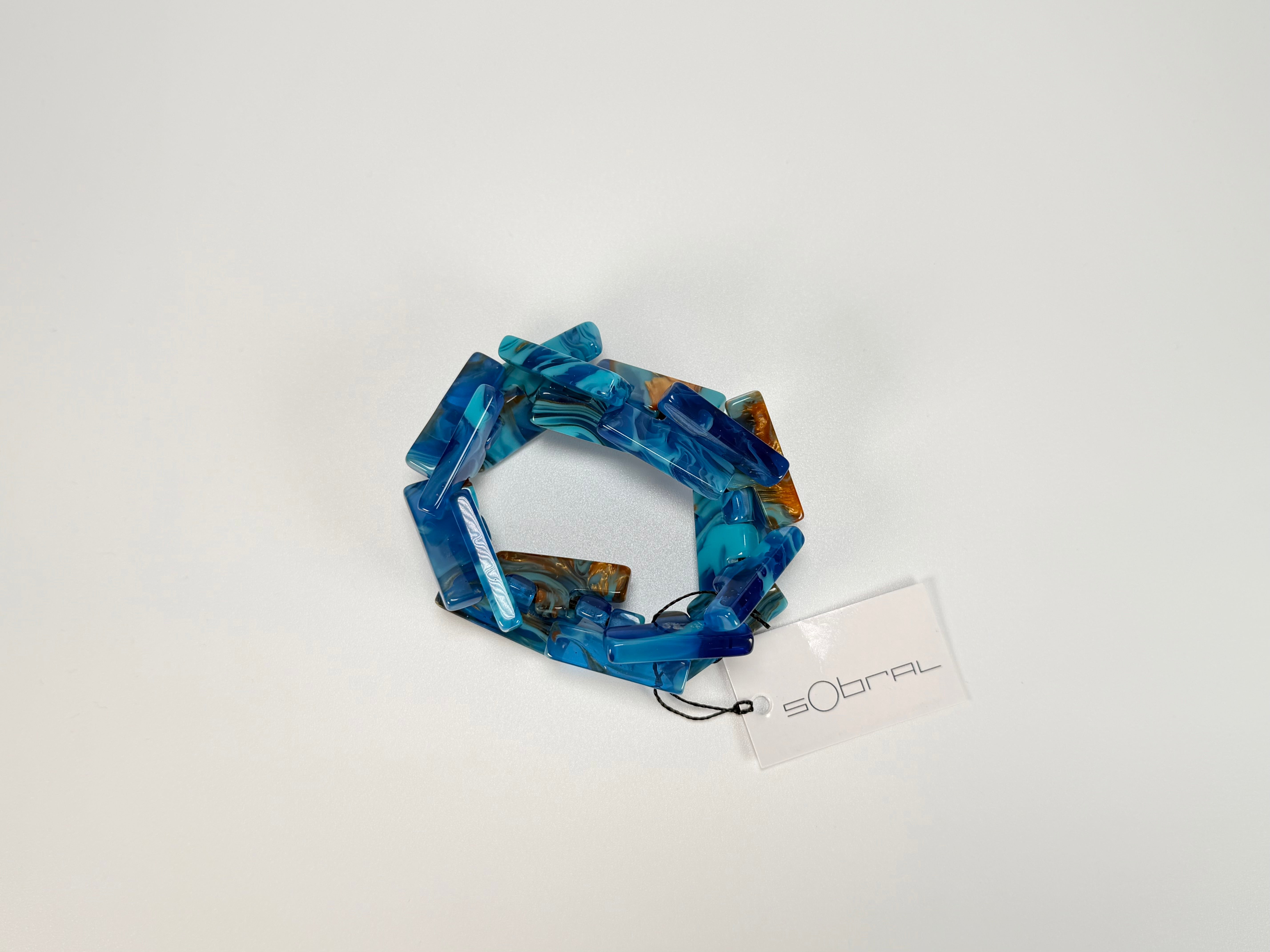 Sobral - Noite Estrelada "1WJP" Elasticated Resin Bracelet ( 003882 )