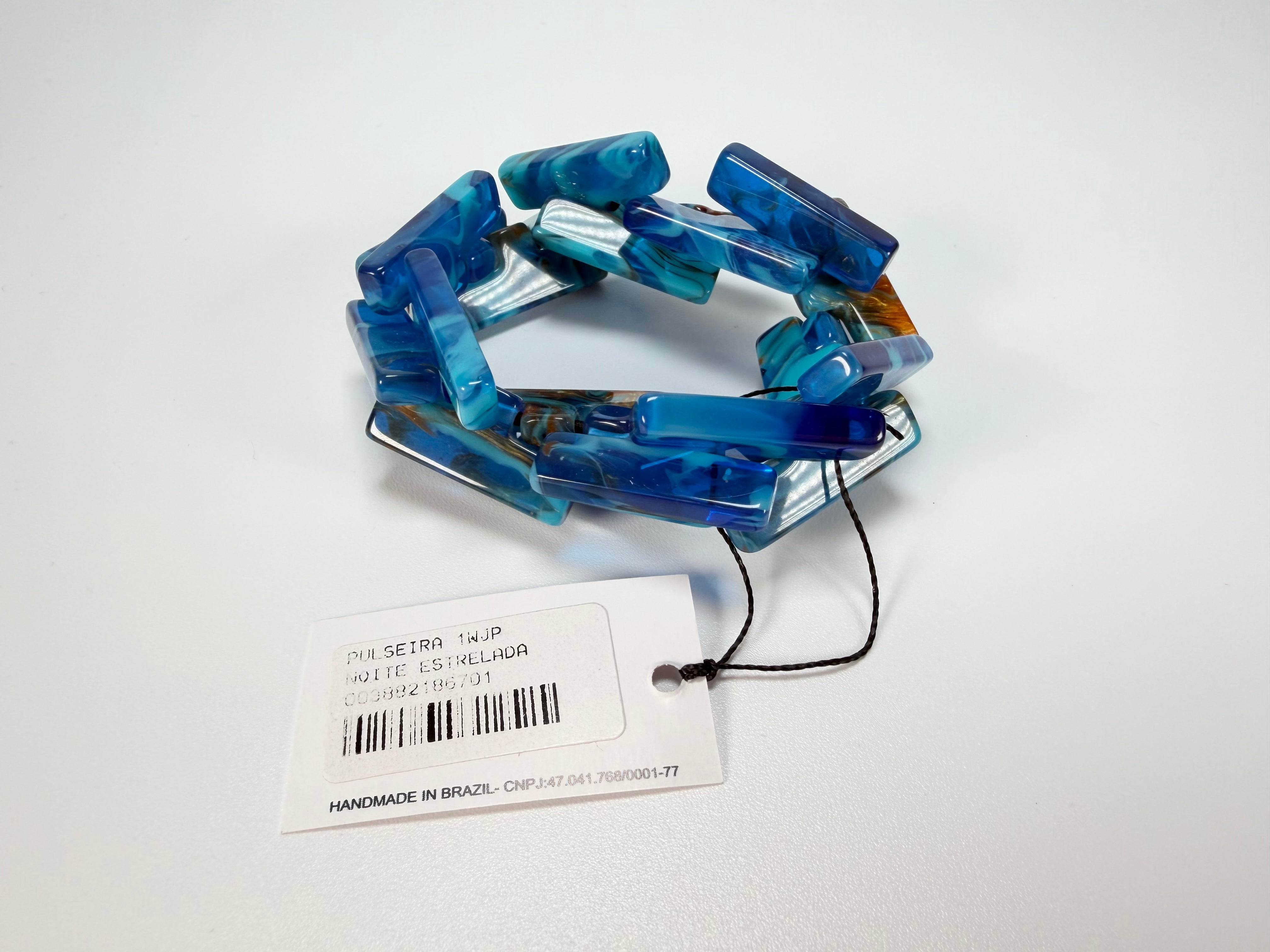 Sobral - Noite Estrelada "1WJP" Elasticated Resin Bracelet ( 003882 )