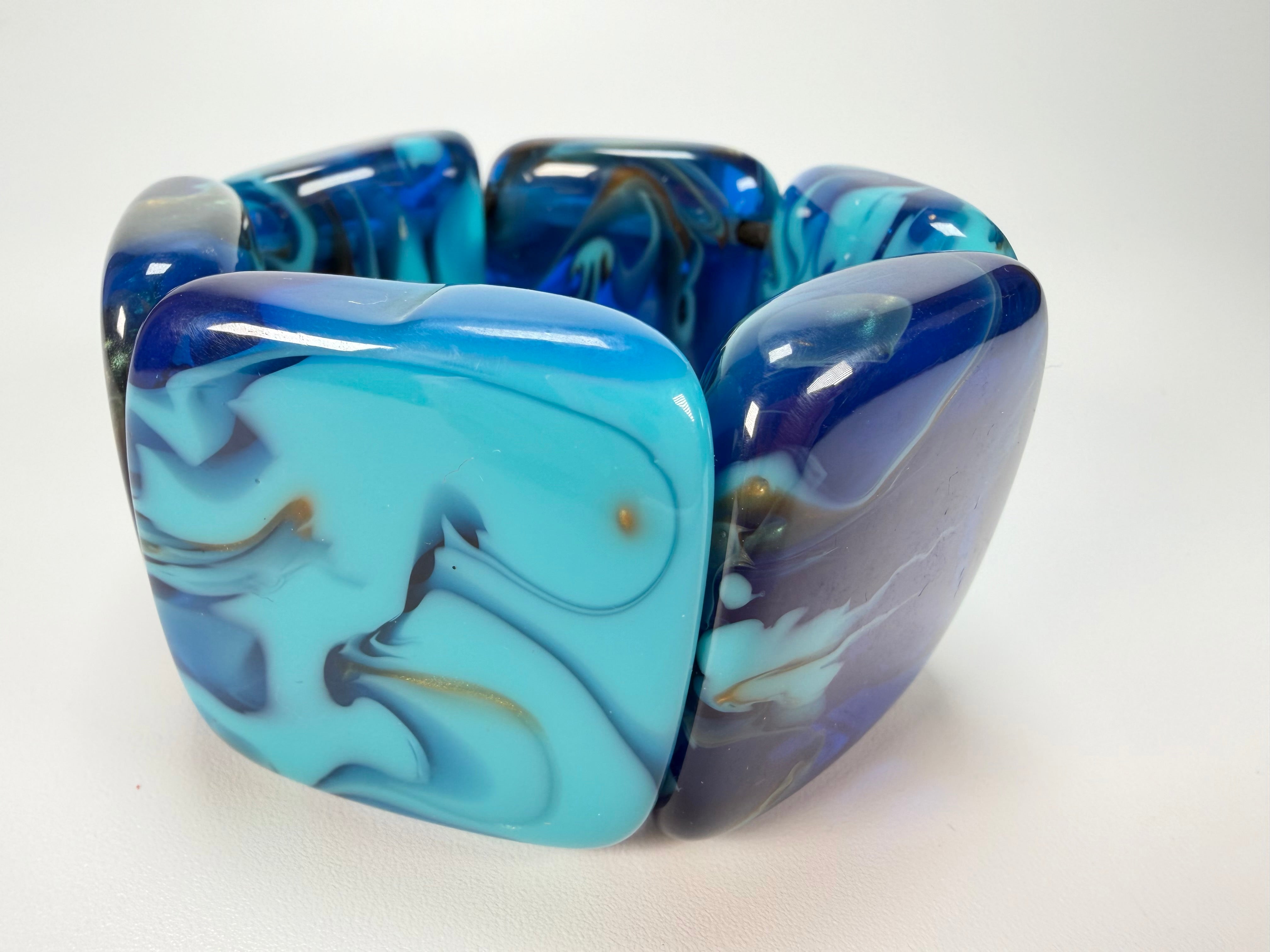 Sobral - Noite Estrelada "Margo" Resin Bracelet ( 005443 )