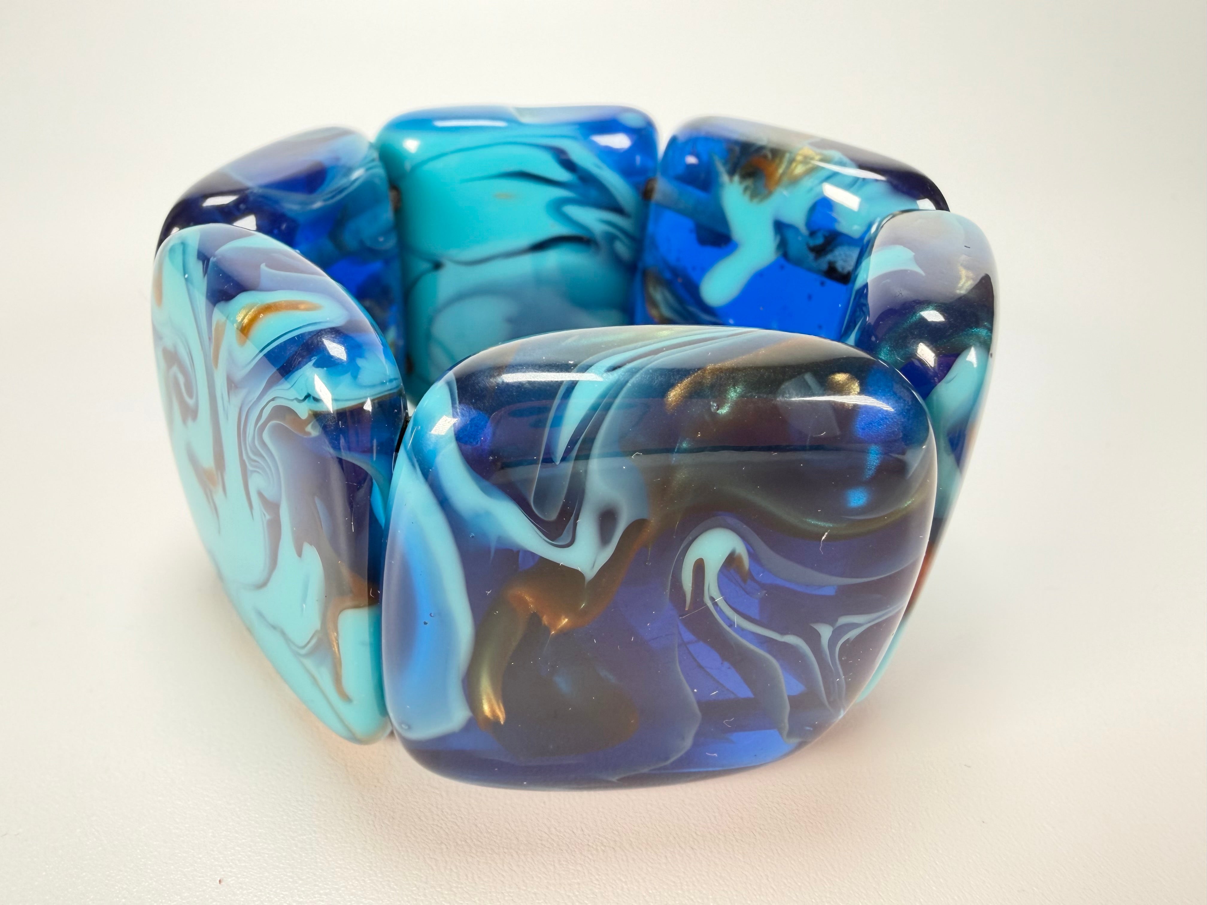 Sobral - Noite Estrelada "Margo" Resin Bracelet ( 005443 )
