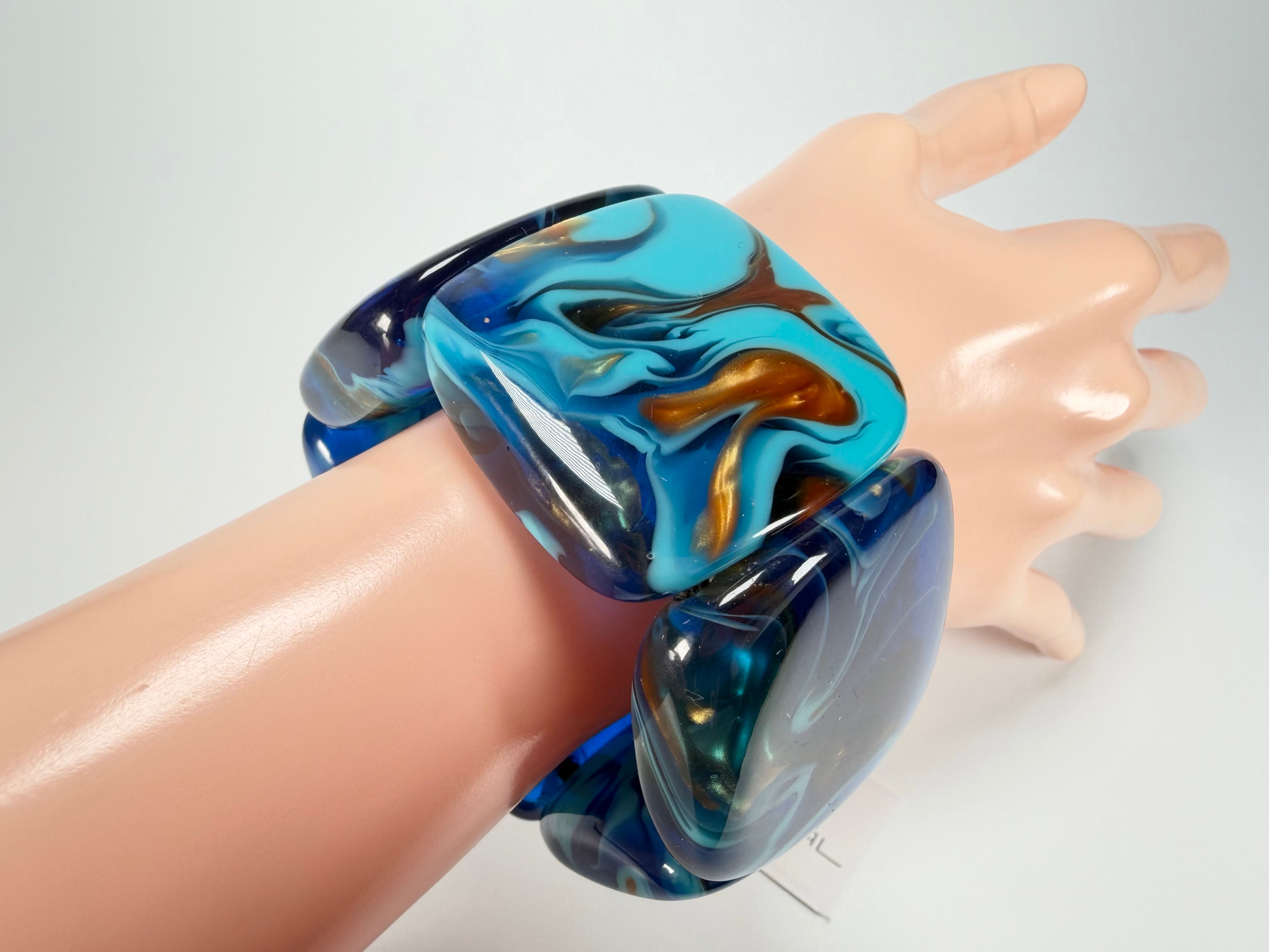 Sobral - Noite Estrelada "Margo" Resin Bracelet ( 005443 )