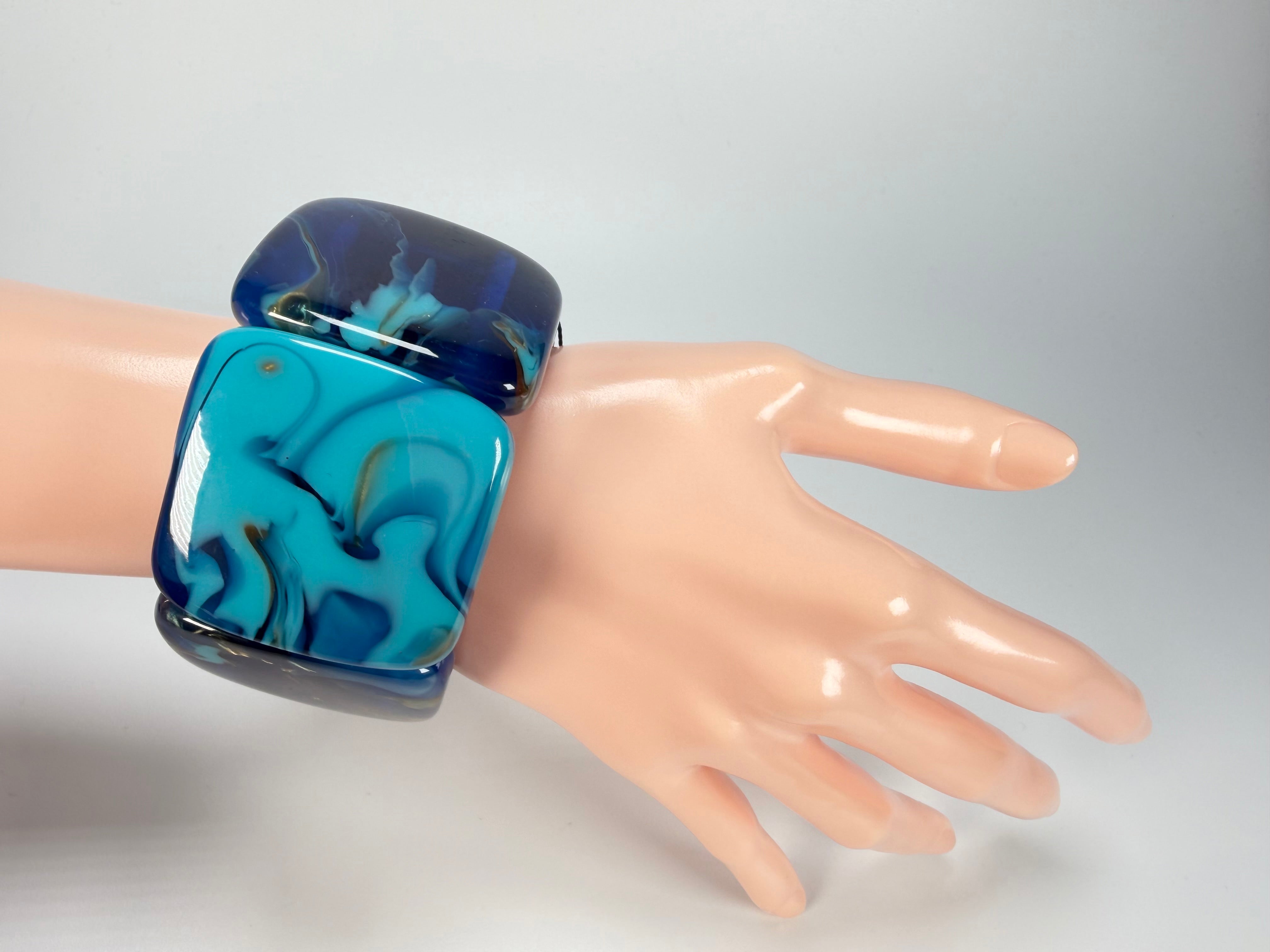 Sobral - Noite Estrelada "Margo" Resin Bracelet ( 005443 )