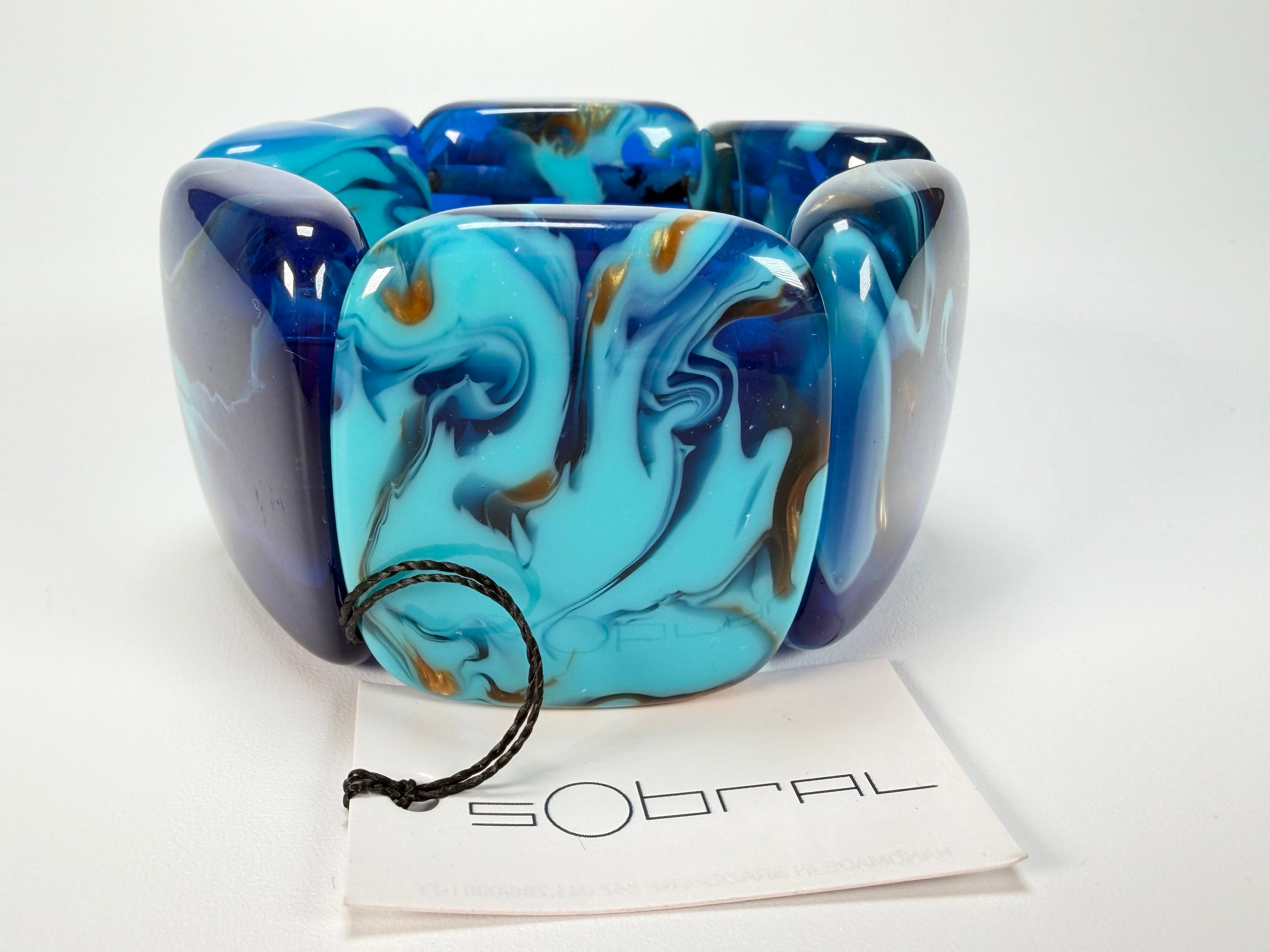 Sobral - Noite Estrelada "Margo" Resin Bracelet ( 005443 )