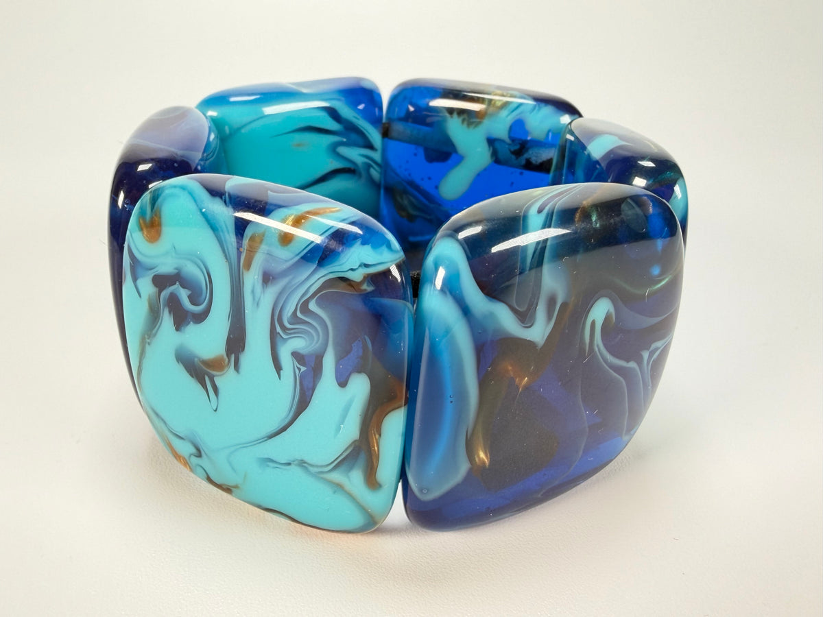 Sobral - Noite Estrelada "Margo" Resin Bracelet ( 005443 )