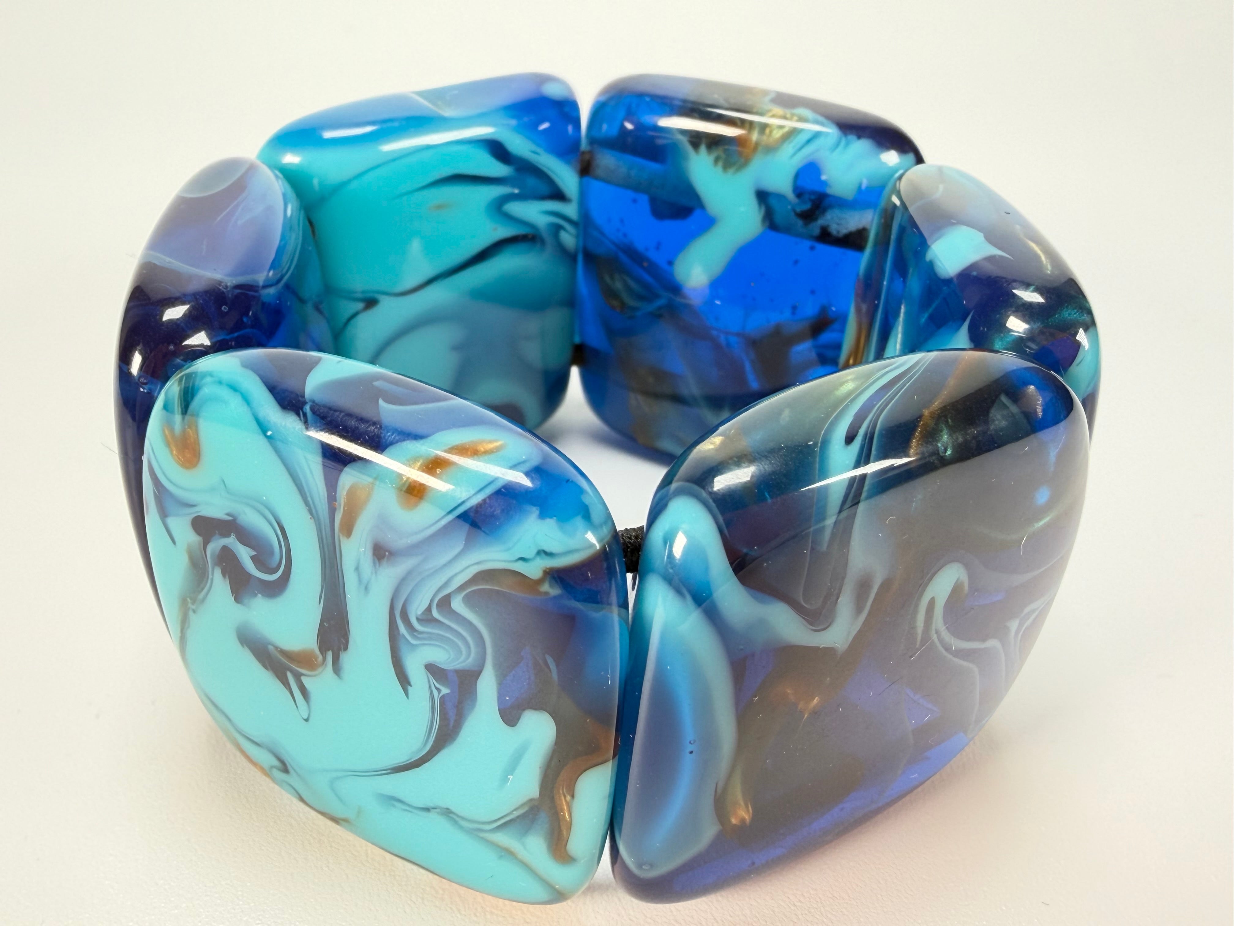 Sobral - Noite Estrelada "Margo" Resin Bracelet ( 005443 )