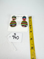 Sobral - Pop Art "Moni " Resin Earrings ( 004904 )