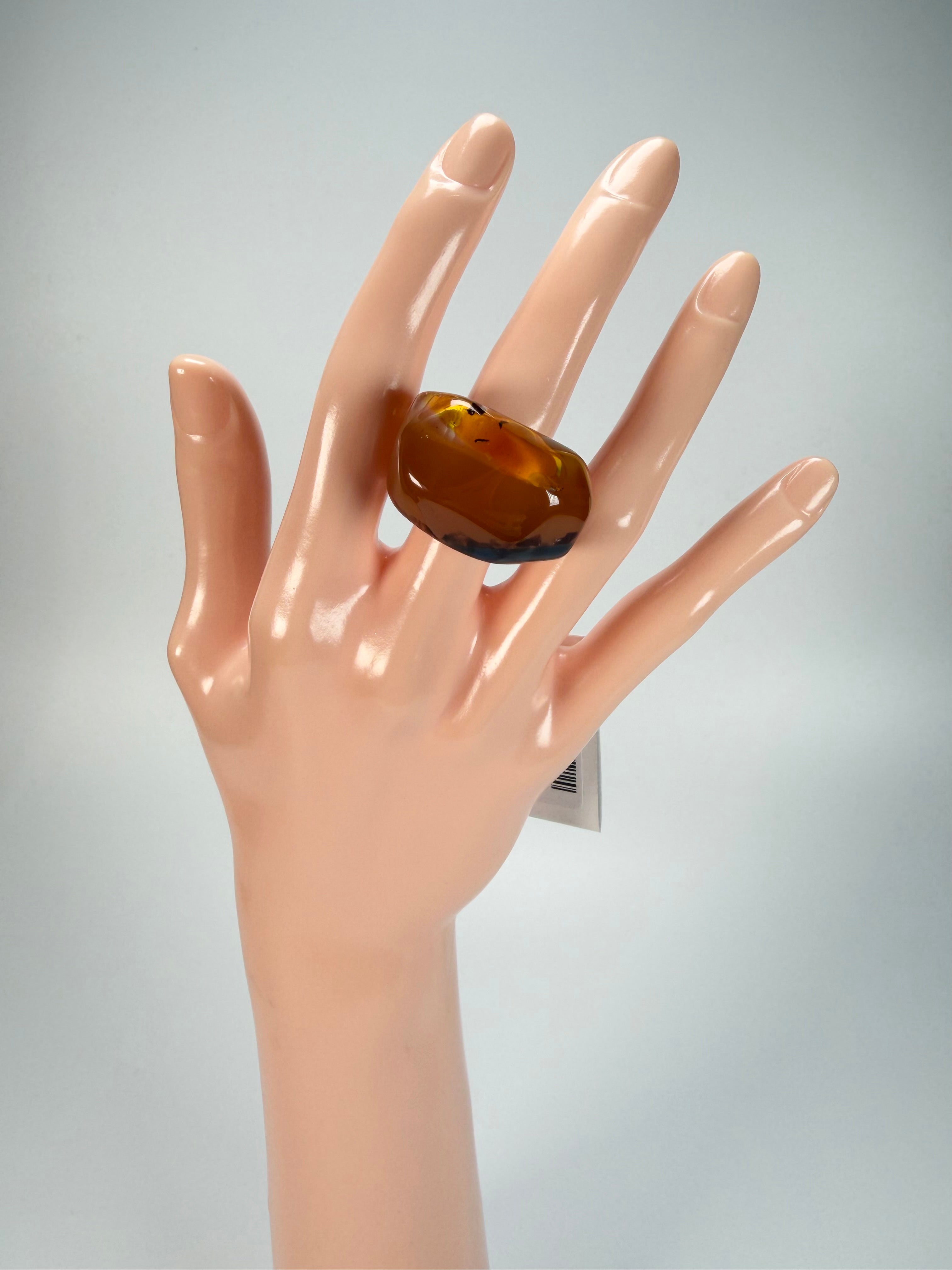 Sobral - Sobralita "Itaimbe" Resin Ring ( 005371 ) - Size UK S / US 9