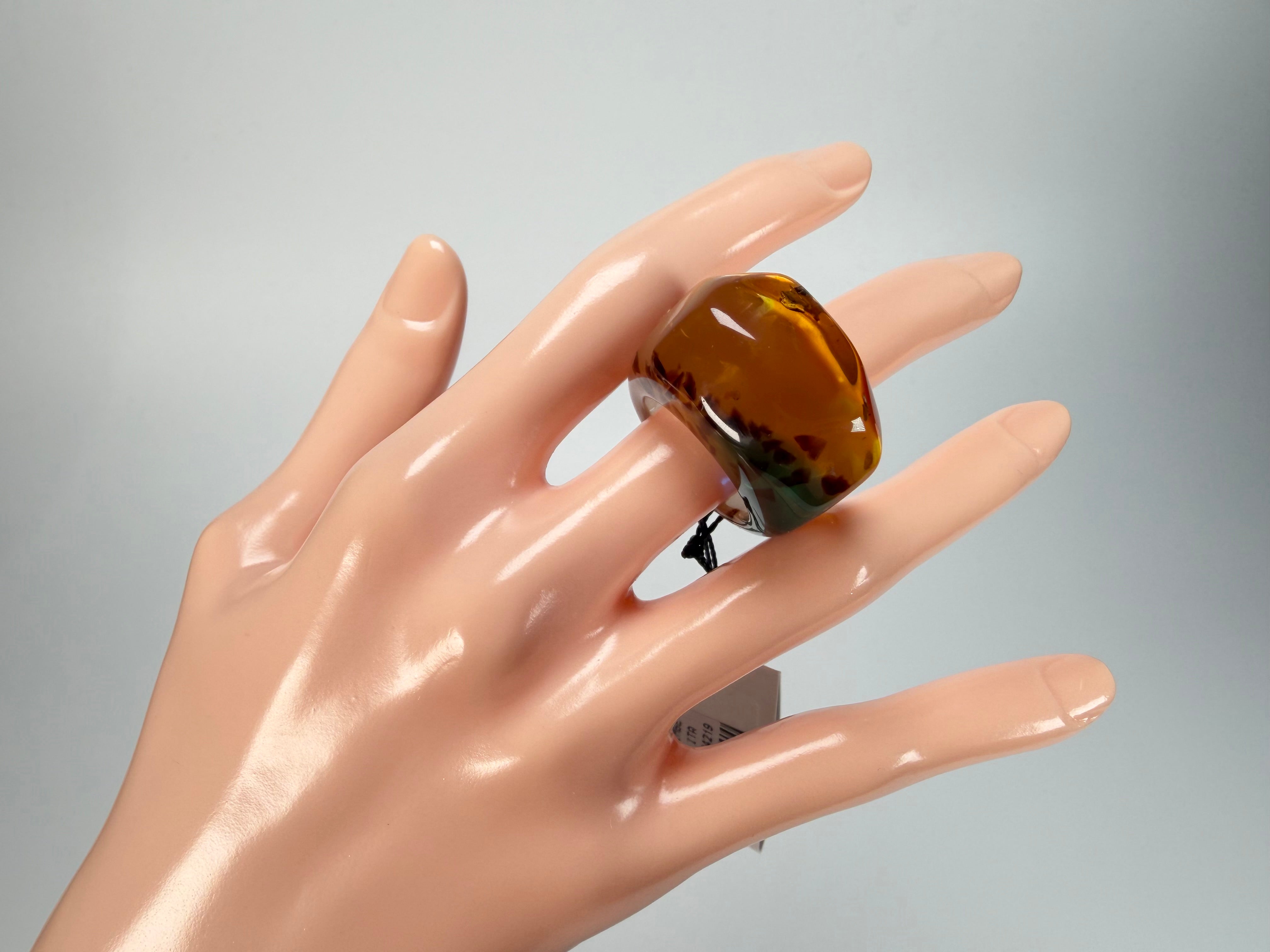 Sobral - Sobralita "Itaimbe" Resin Ring ( 005371 ) - Size UK S / US 9