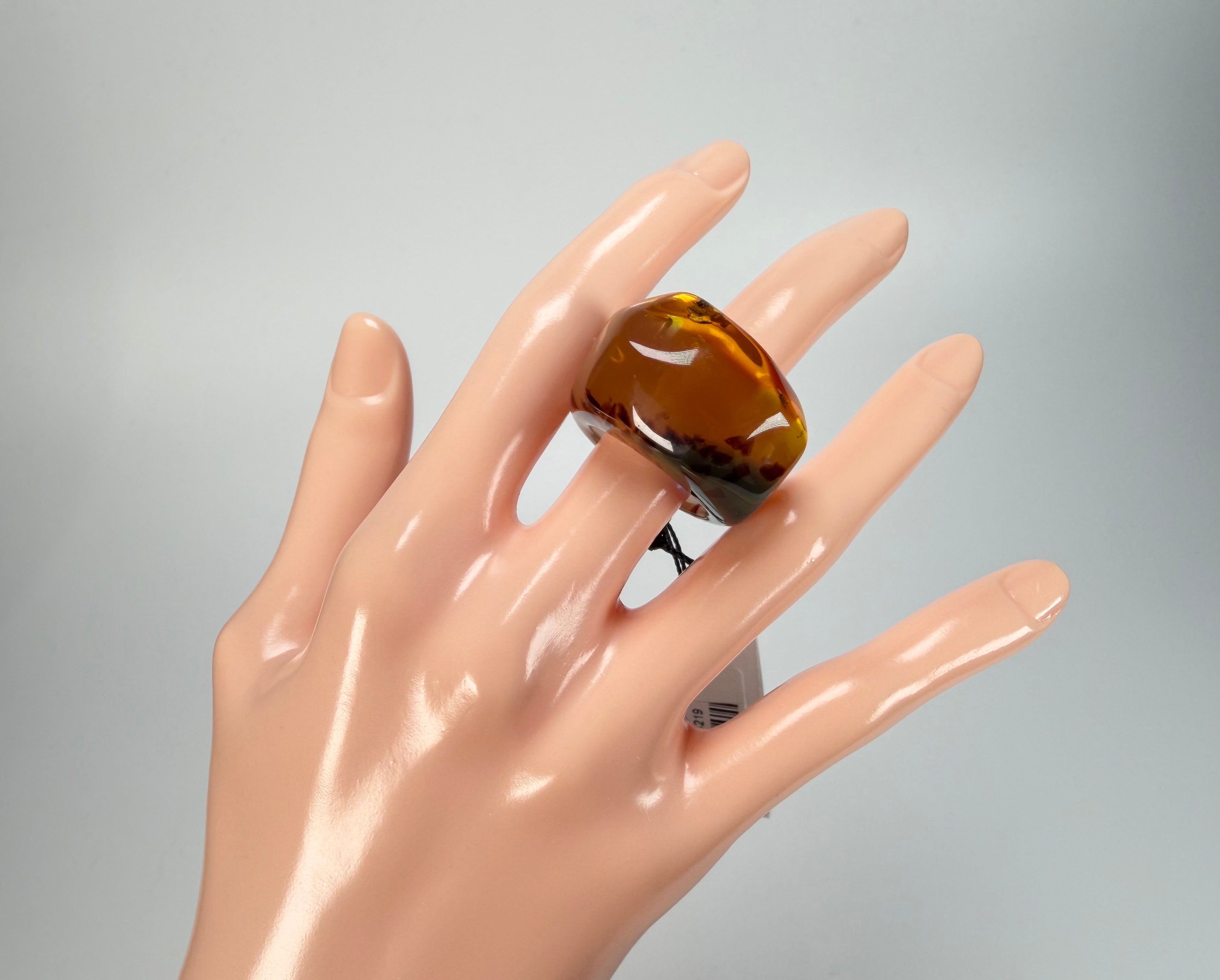 Sobral - Sobralita "Itaimbe" Resin Ring ( 005371 ) - Size UK S / US 9