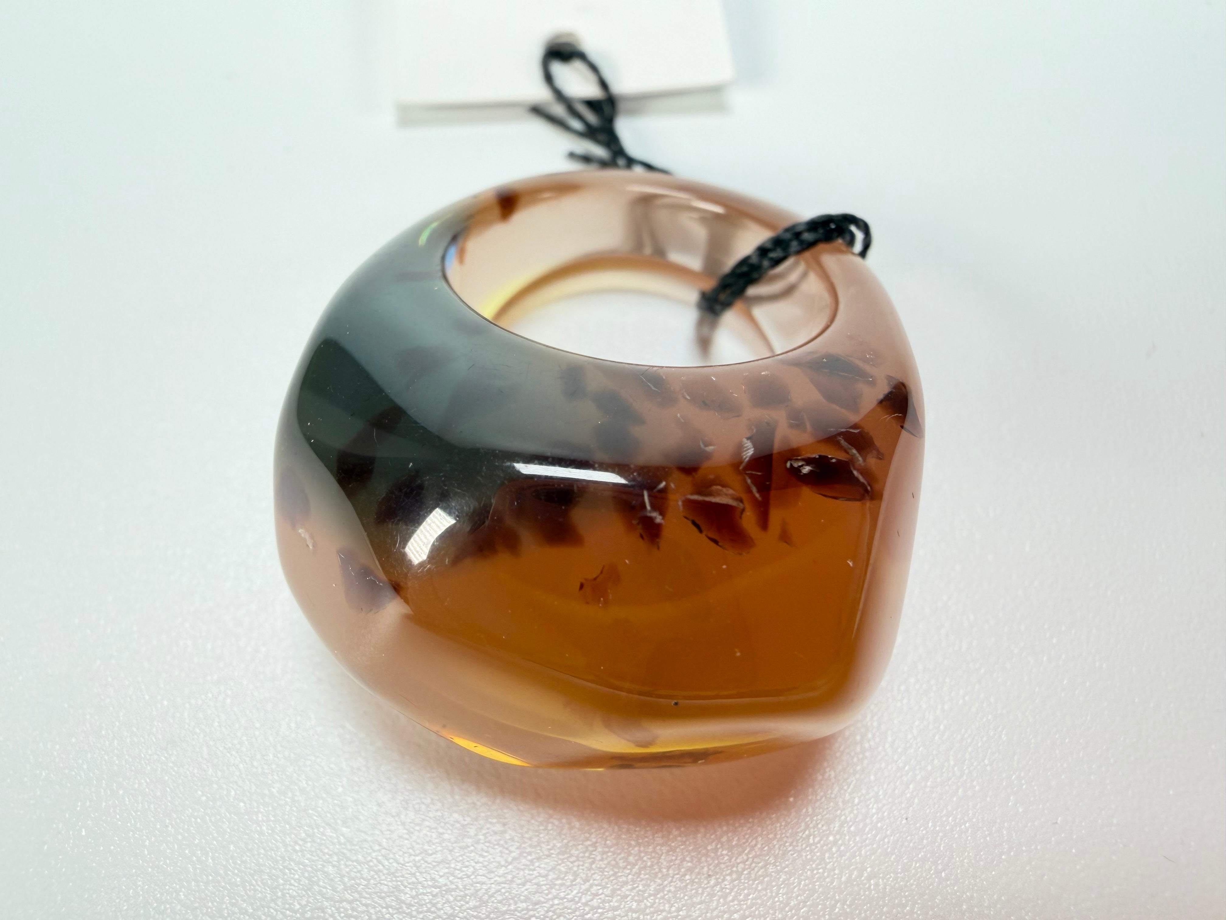Sobral - Sobralita "Itaimbe" Resin Ring ( 005371 ) - Size UK S / US 9